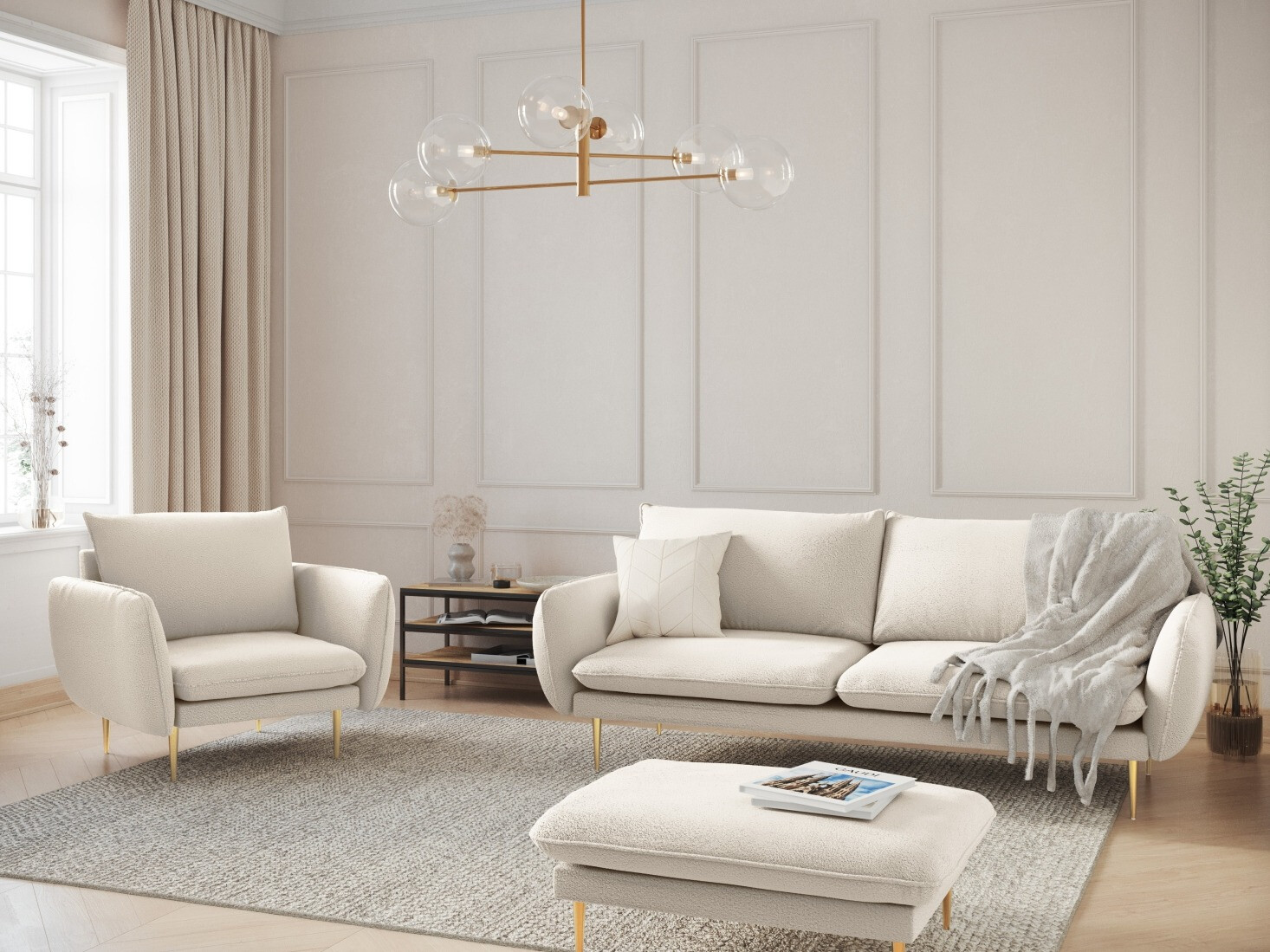 Sofa Ferlevi 129 (Ascot Nata)