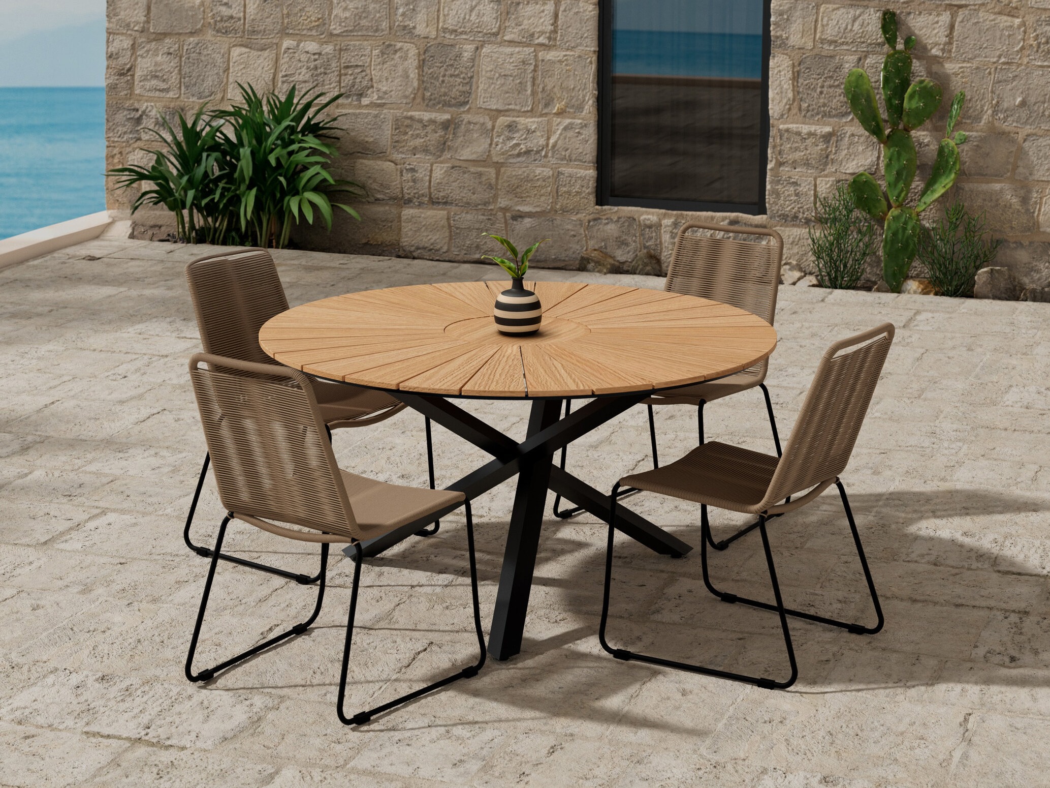 Tisch und Stühle Dallas 5313