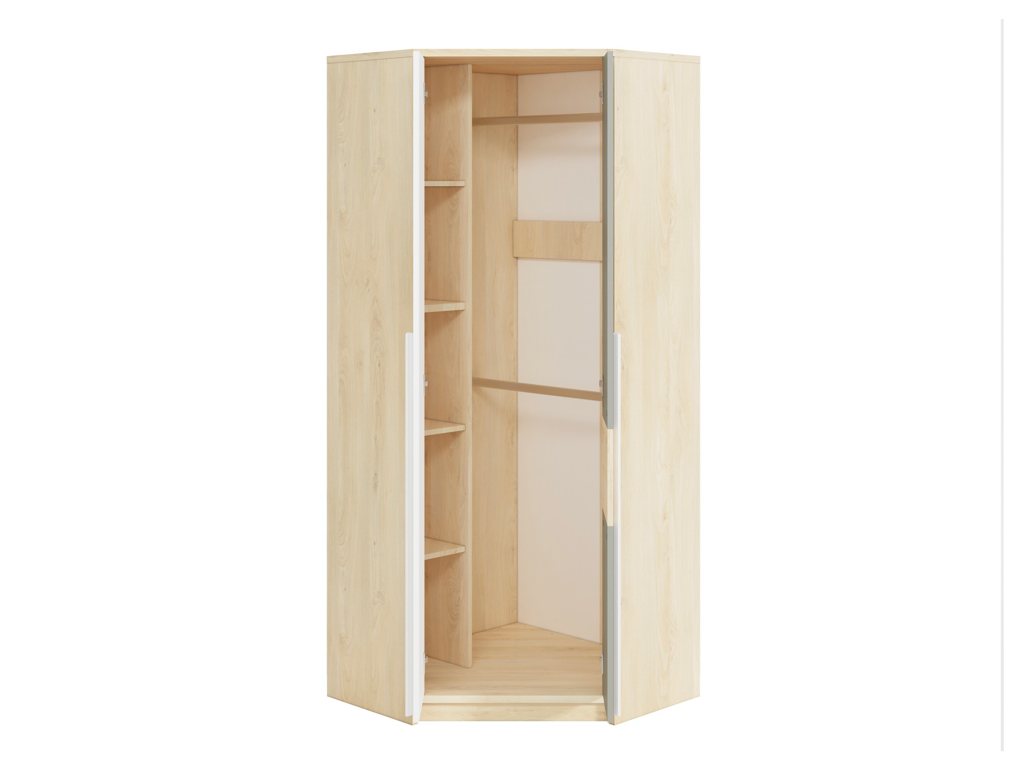 Eckkleiderschrank Tivruve 101