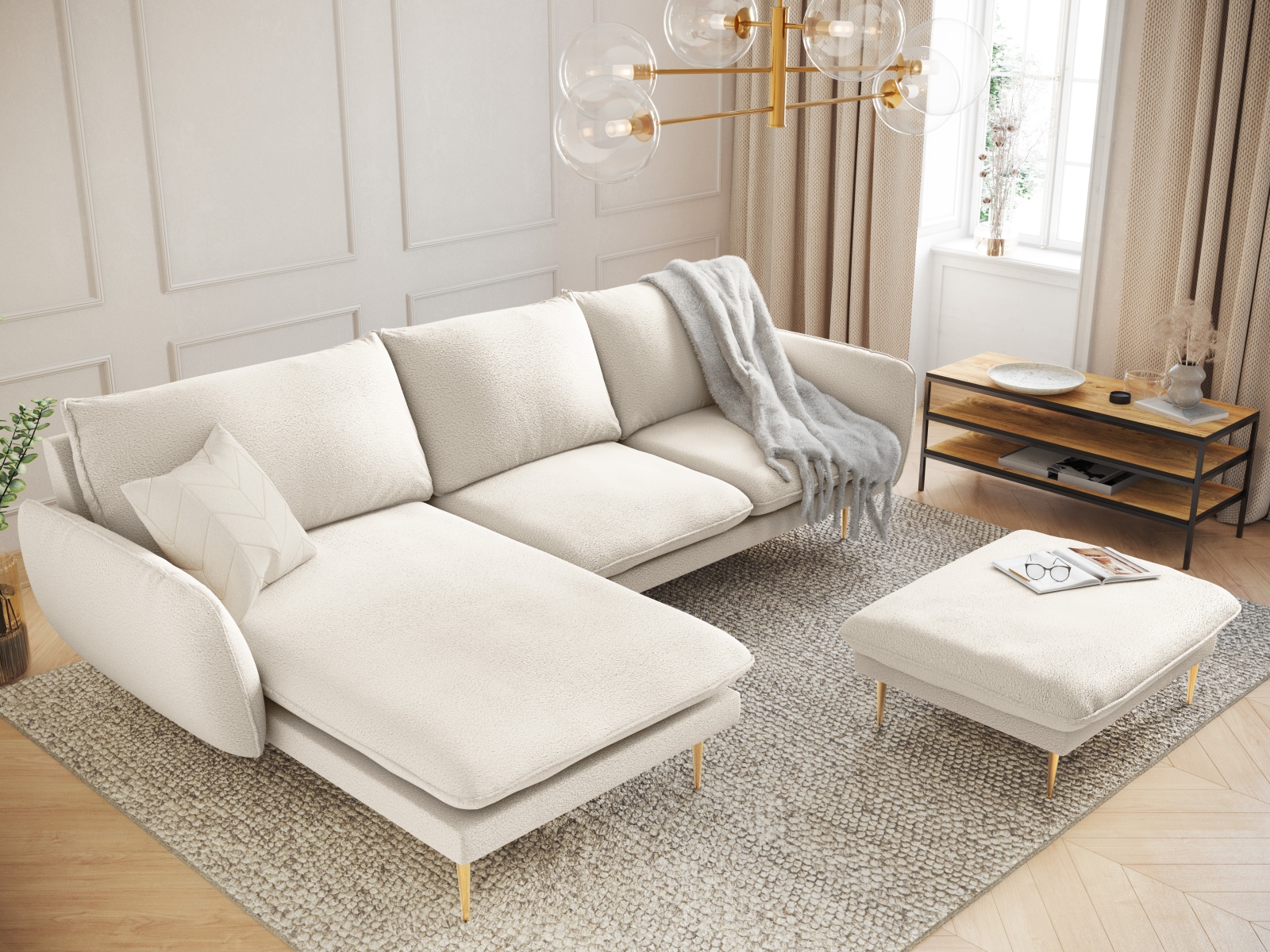 Ecksofa Ferlevi 131 (Ascot Nata)