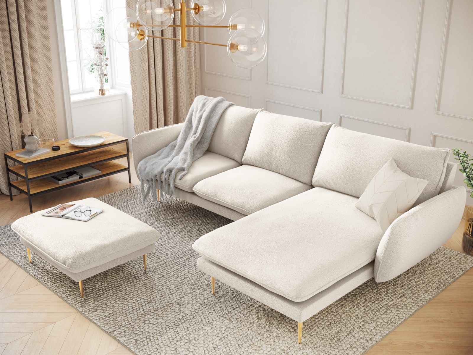 Ecksofa Ferlevi 131 (Ascot Nata)