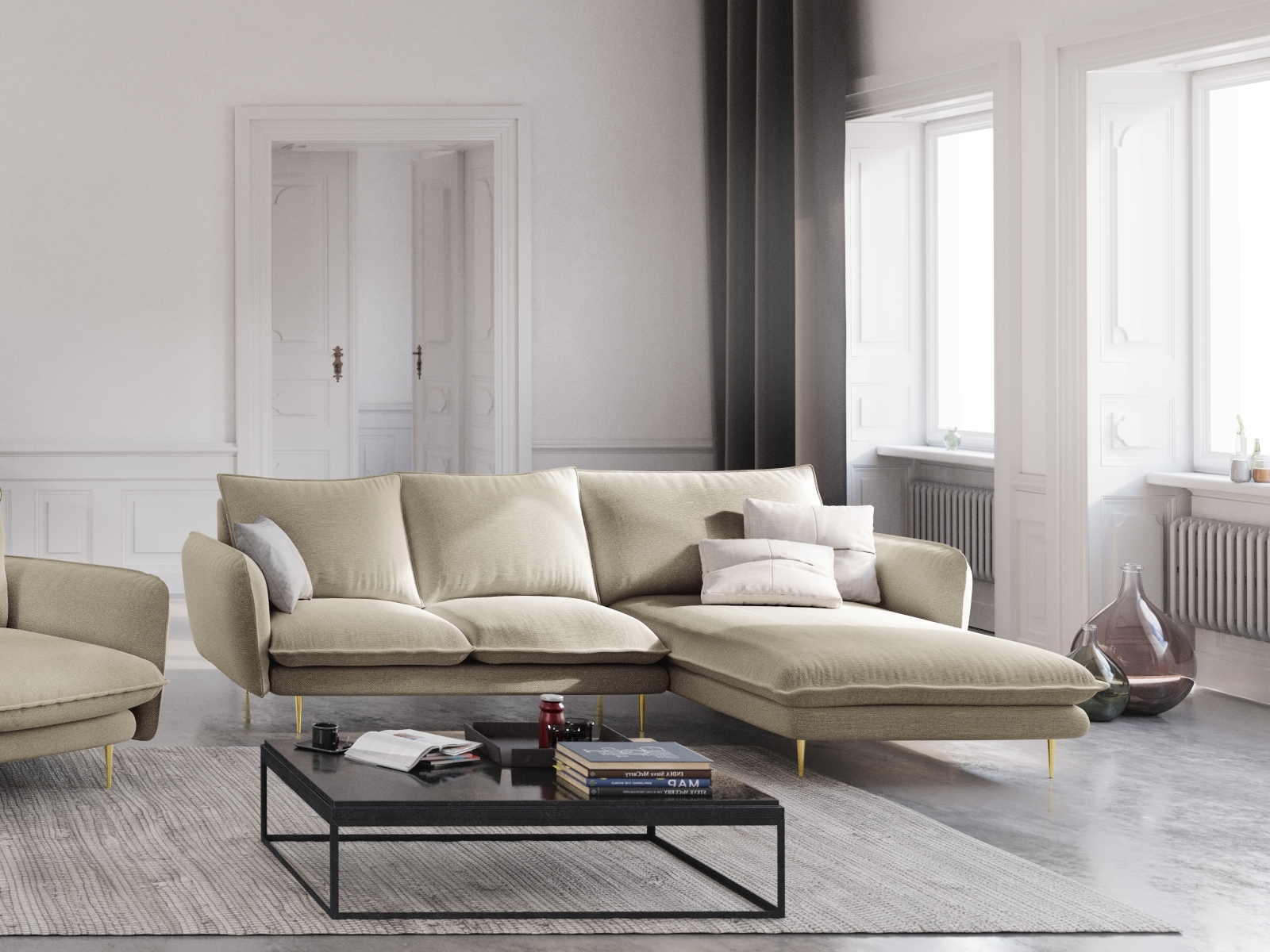 Ecksofa Ferlevi 131 (Positano 08)
