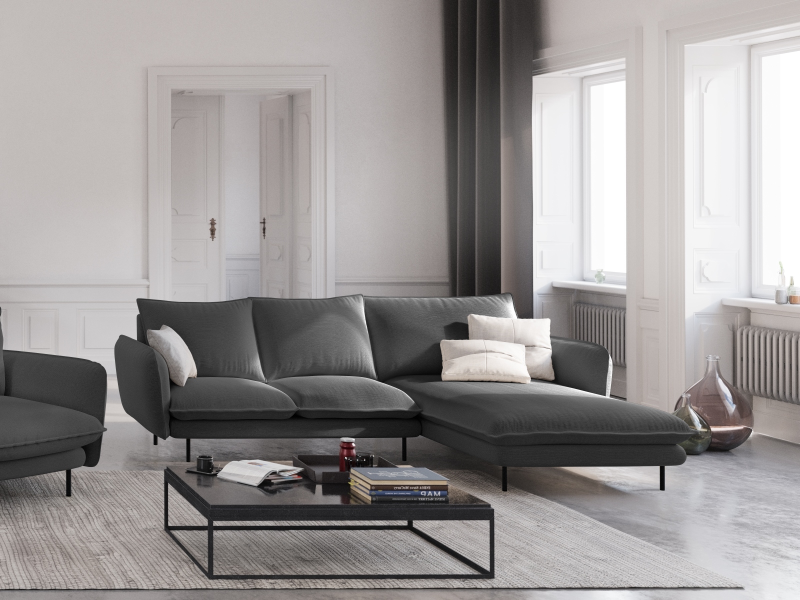 Ecksofa Ferlevi 131 (Positano 95)