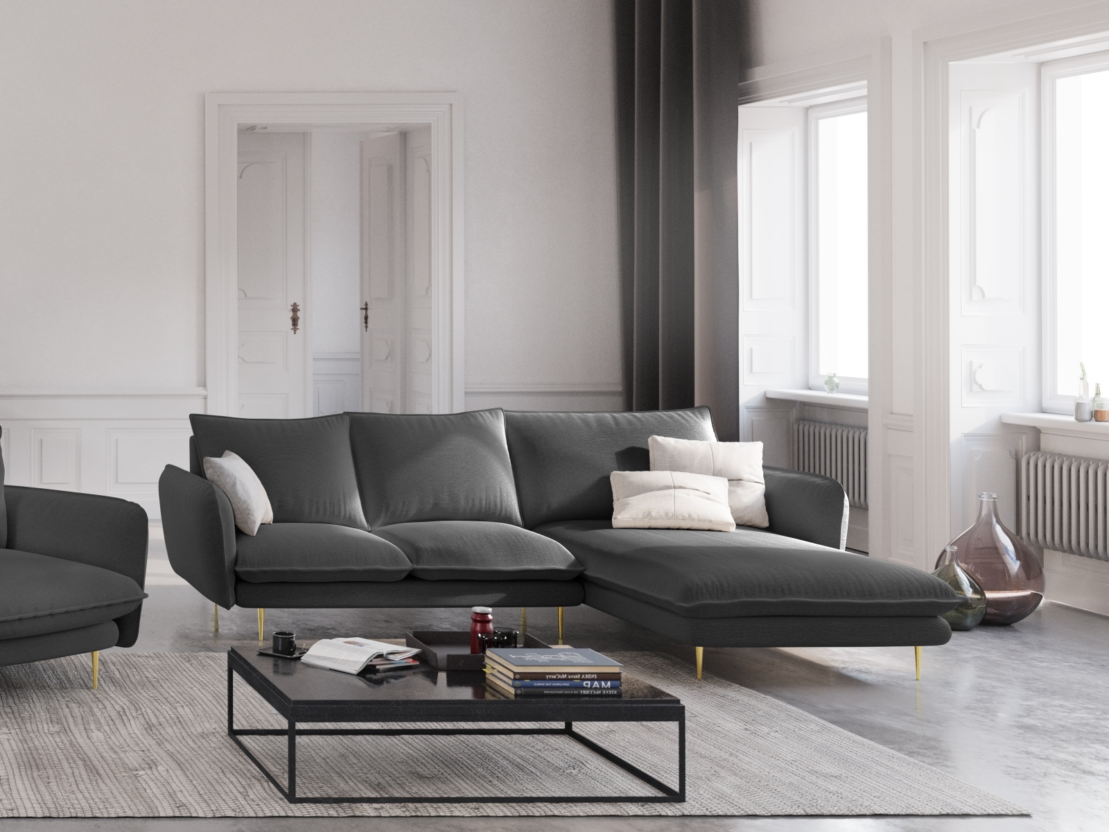 Ecksofa Ferlevi 131 (Positano 95)