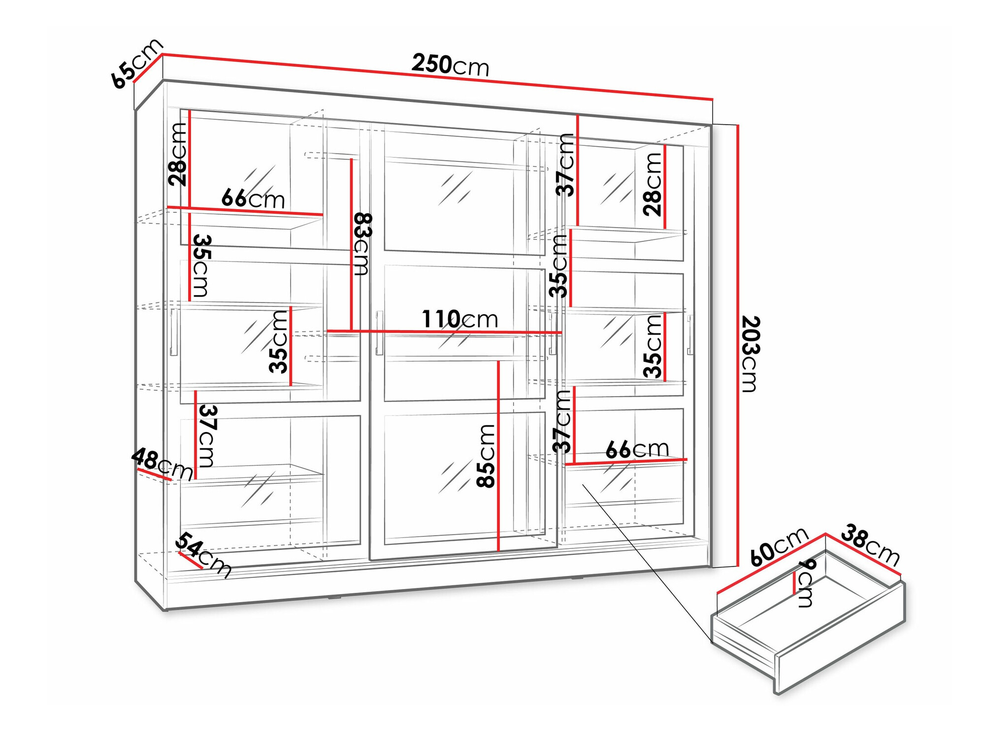 Kleiderschrank SD3028