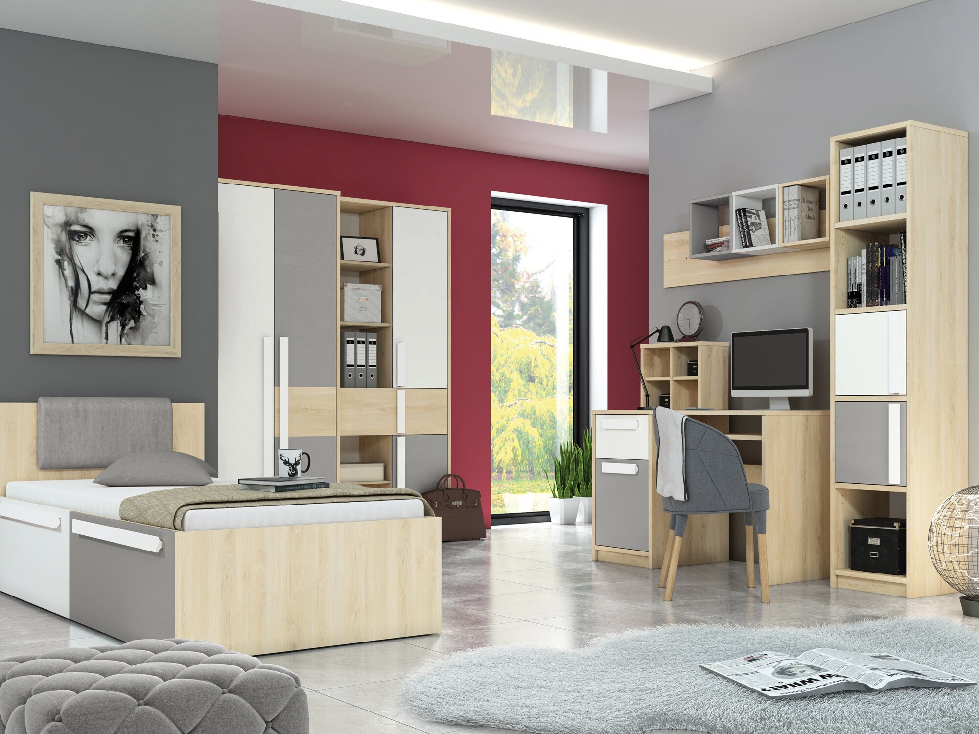 Bürotisch Tivruve 110