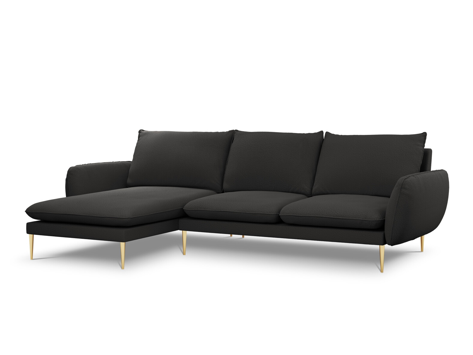Ecksofa Ferlevi 113 (Askinderbetten Schwarz)