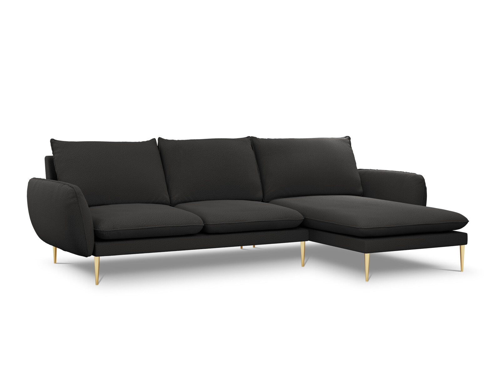 Ecksofa Ferlevi 131 (Ascot Black)