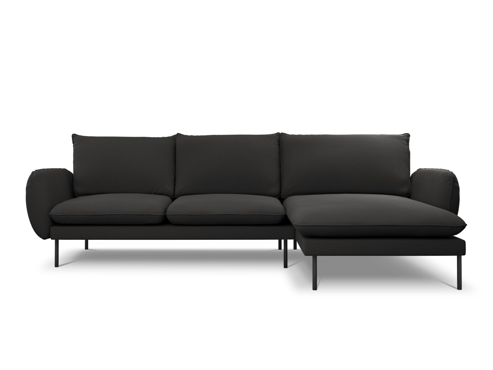 Ecksofa Ferlevi 131 (Ascot Black)