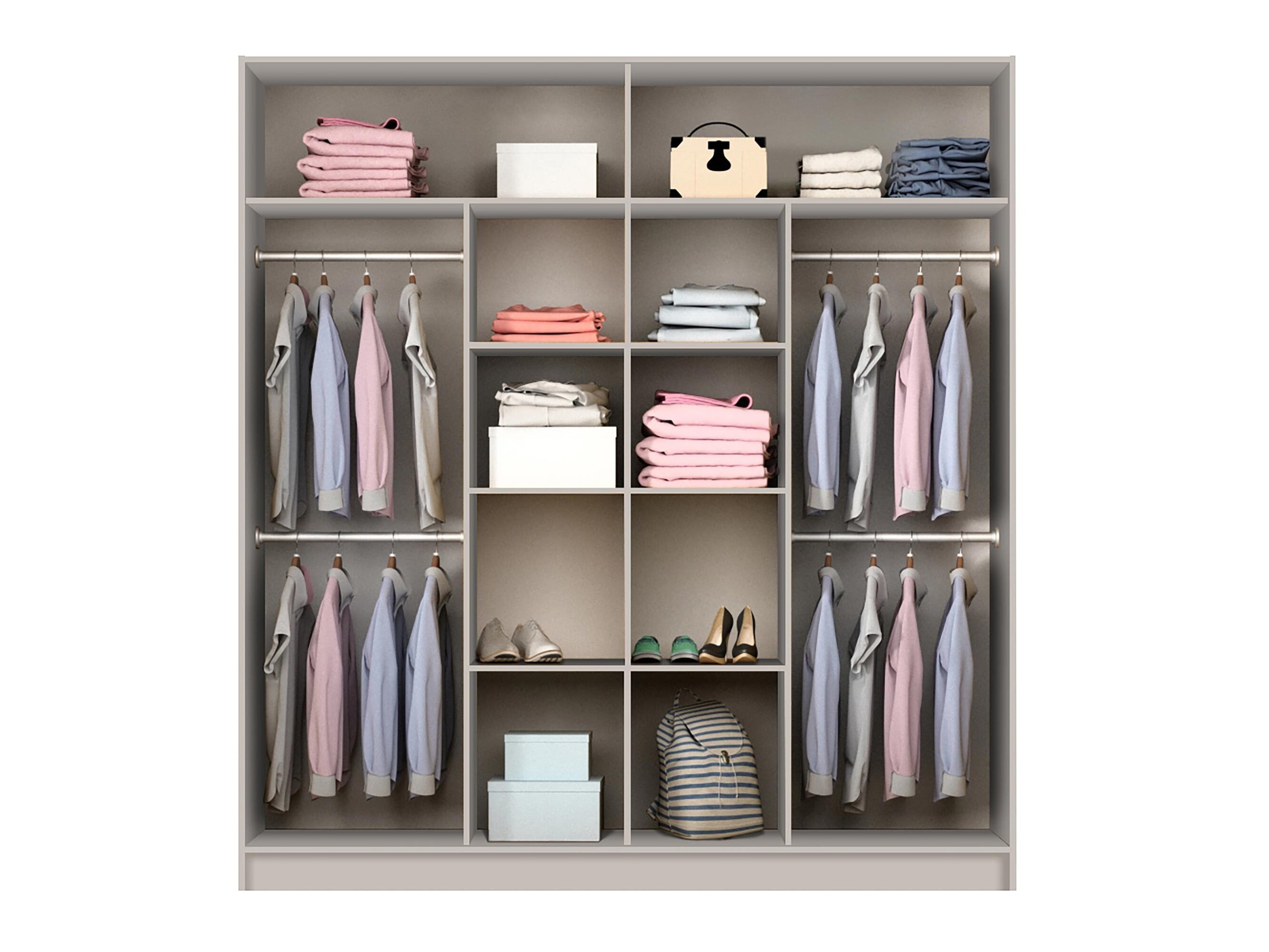 Kleiderschrank Honolulu 128 (Wotan Eiche)