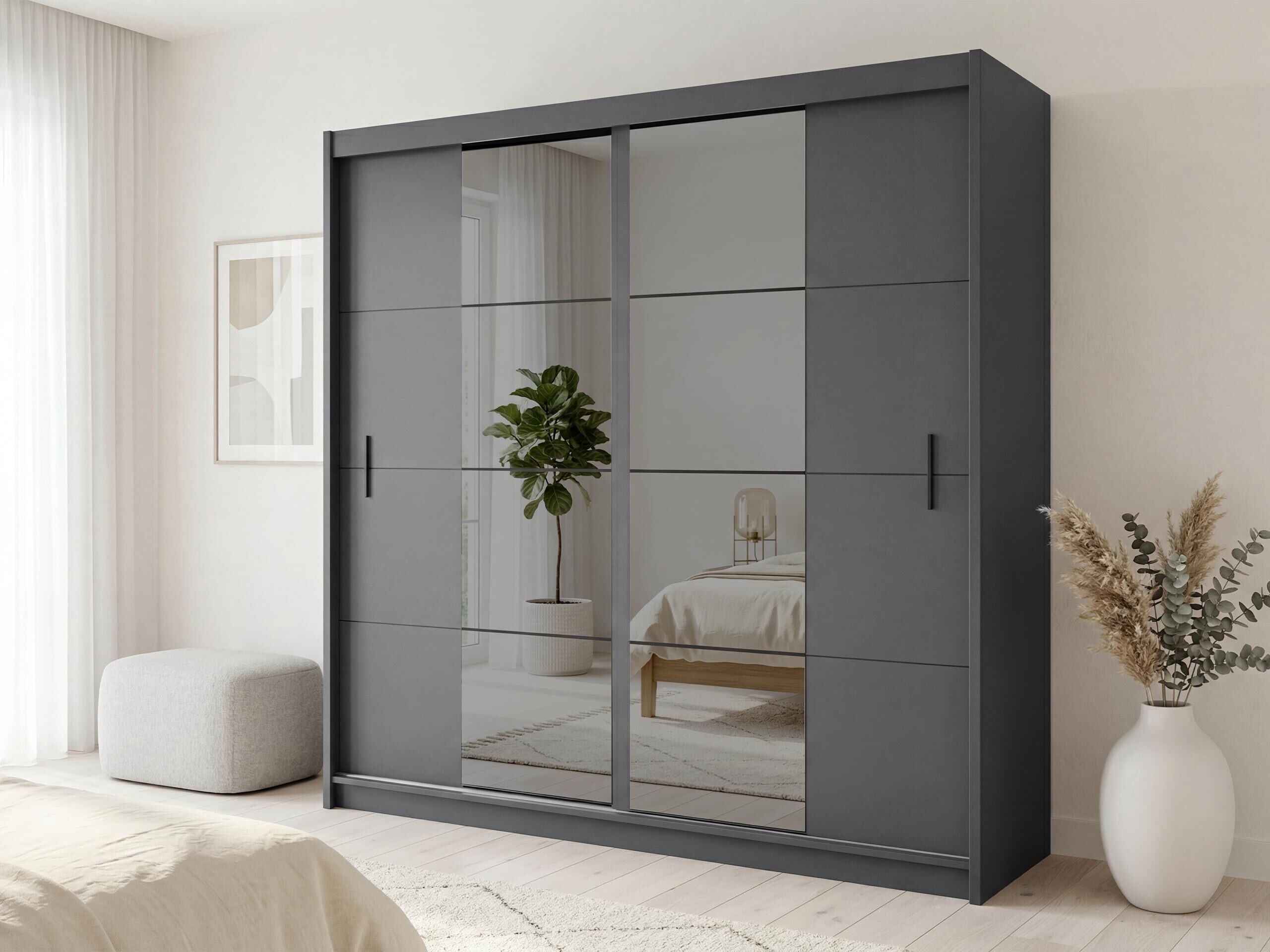 Kleiderschrank Honolulu 207 (Graphit)