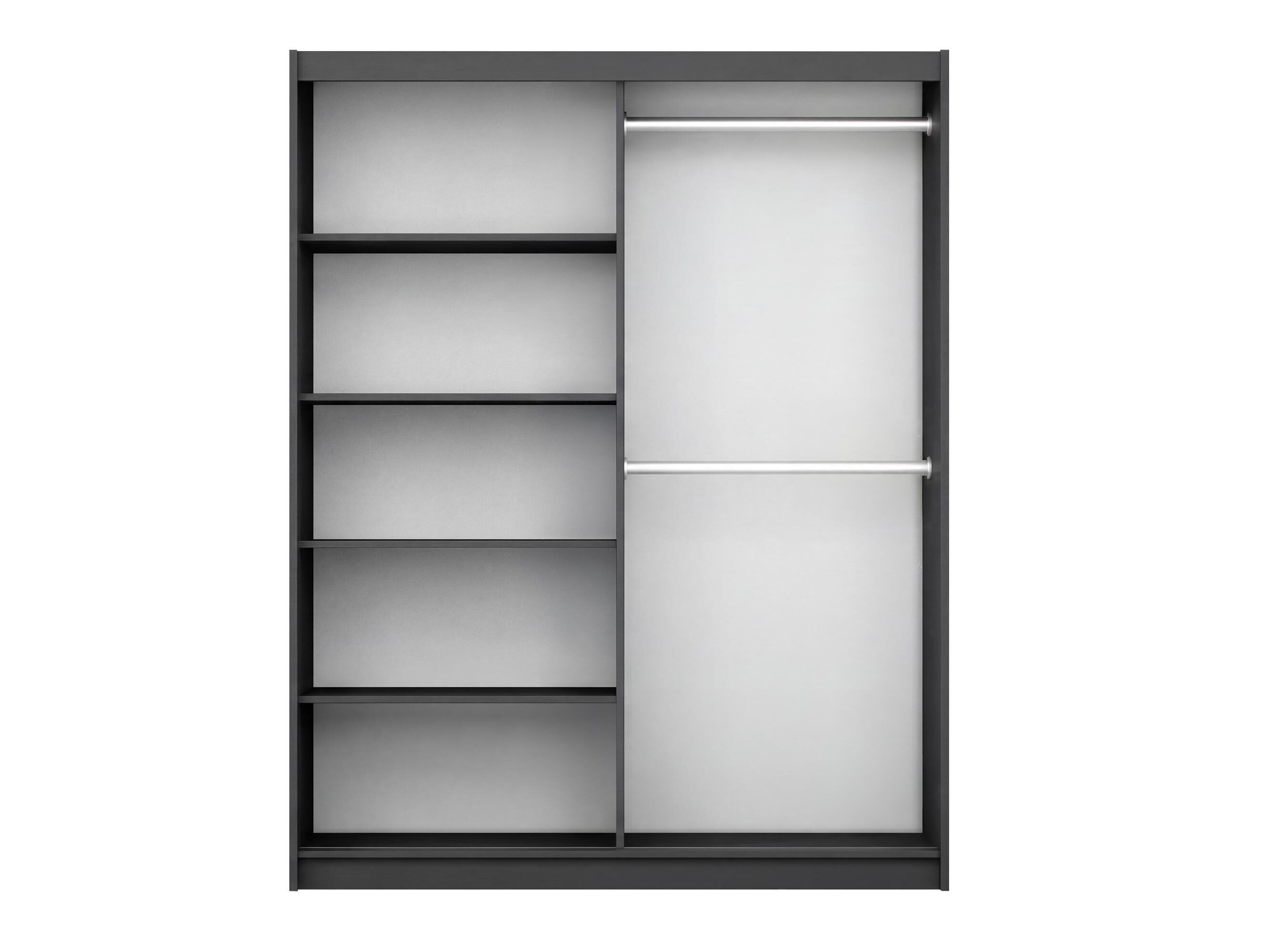 Kleiderschrank Honolulu 124 (Graphit)