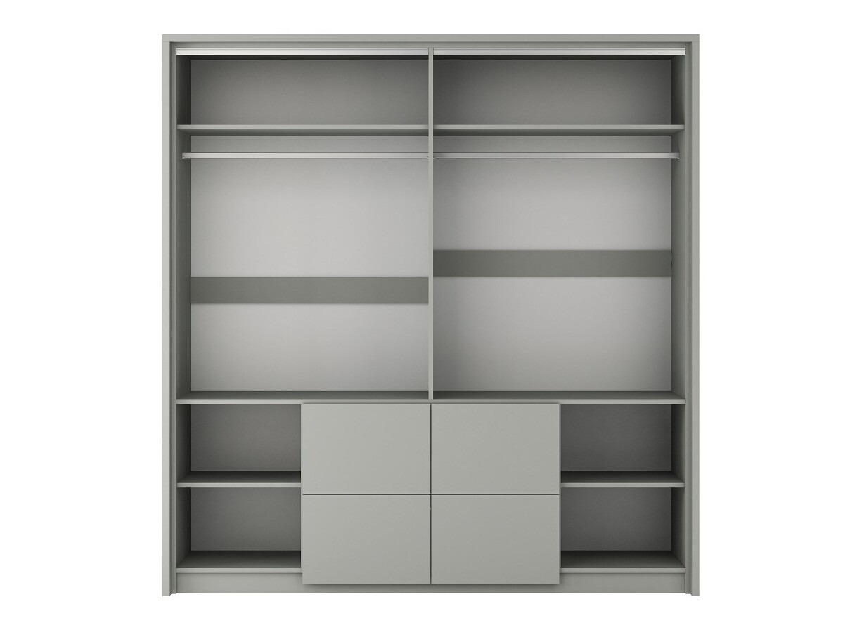 Kleiderschrank Honolulu 139 (Graphit)