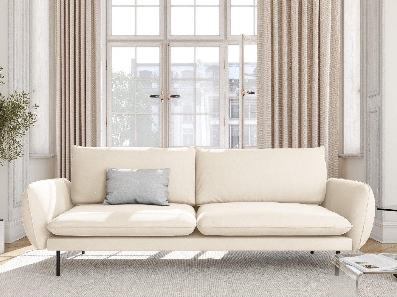 Sofa Ferlevi 115 (Bluvel 22)
