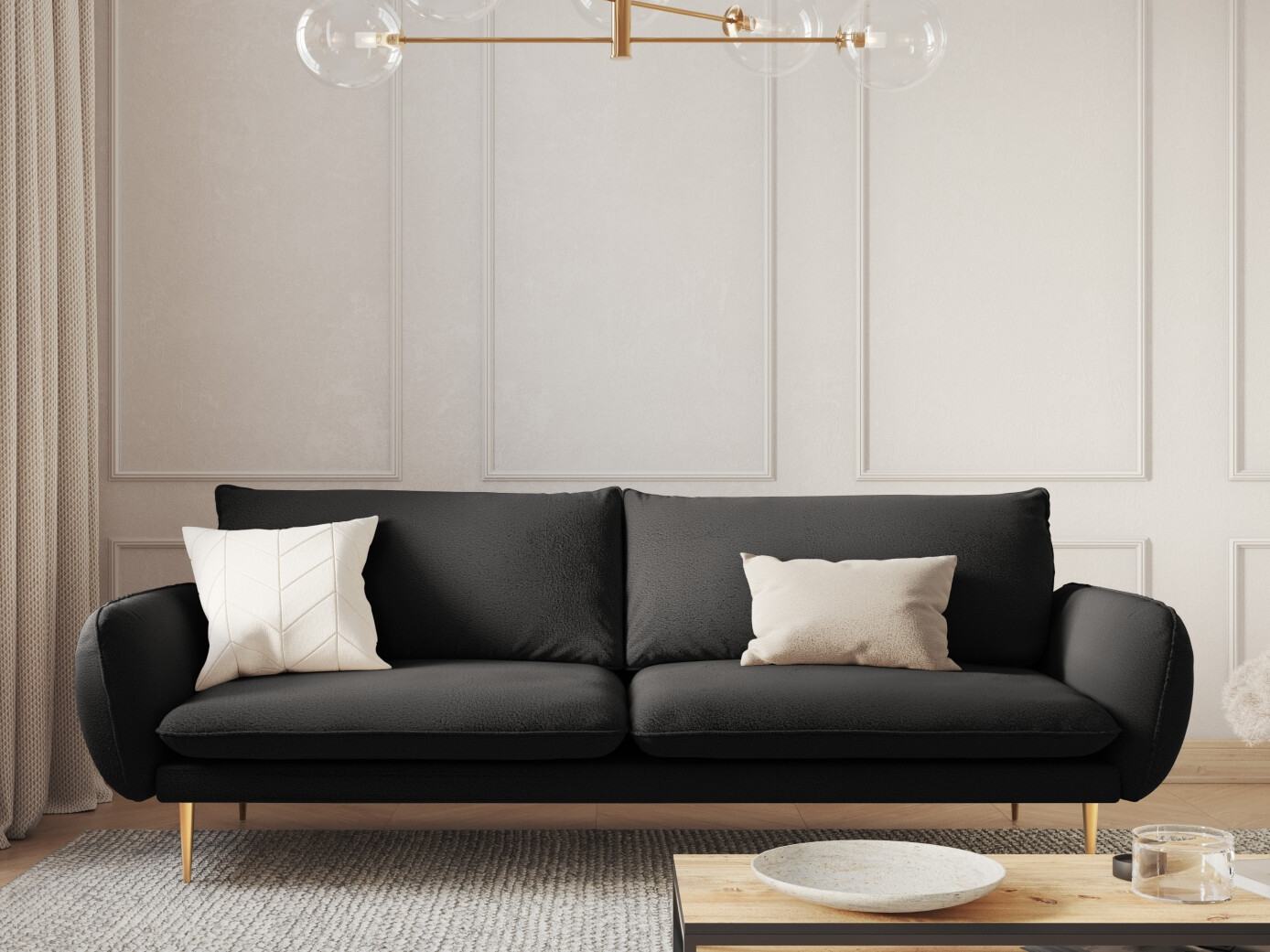 Sofa Ferlevi 133 (Ascot Black)