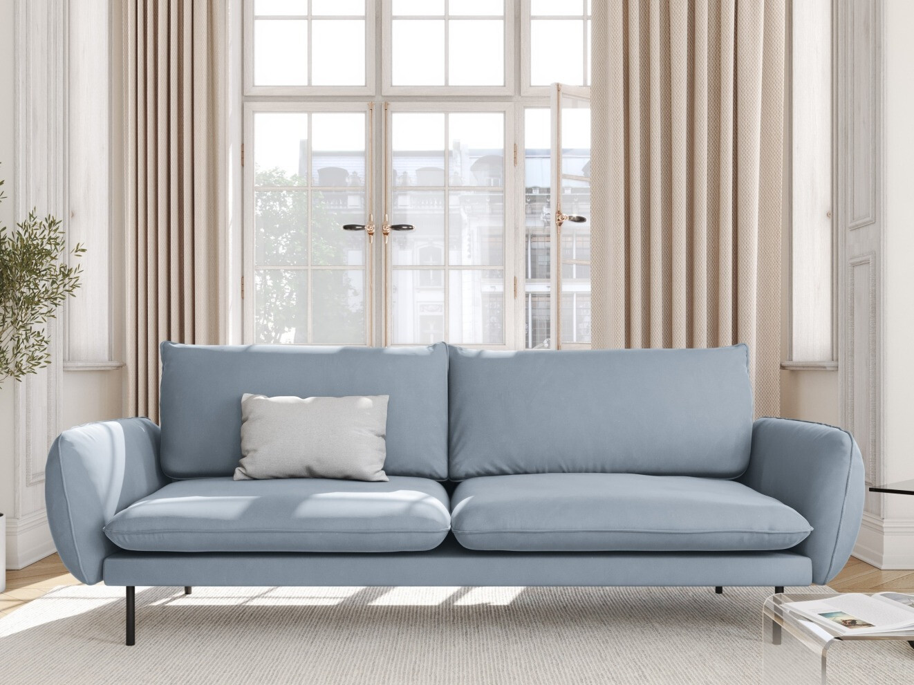 Sofa Ferlevi 133 (Bluvel 06)