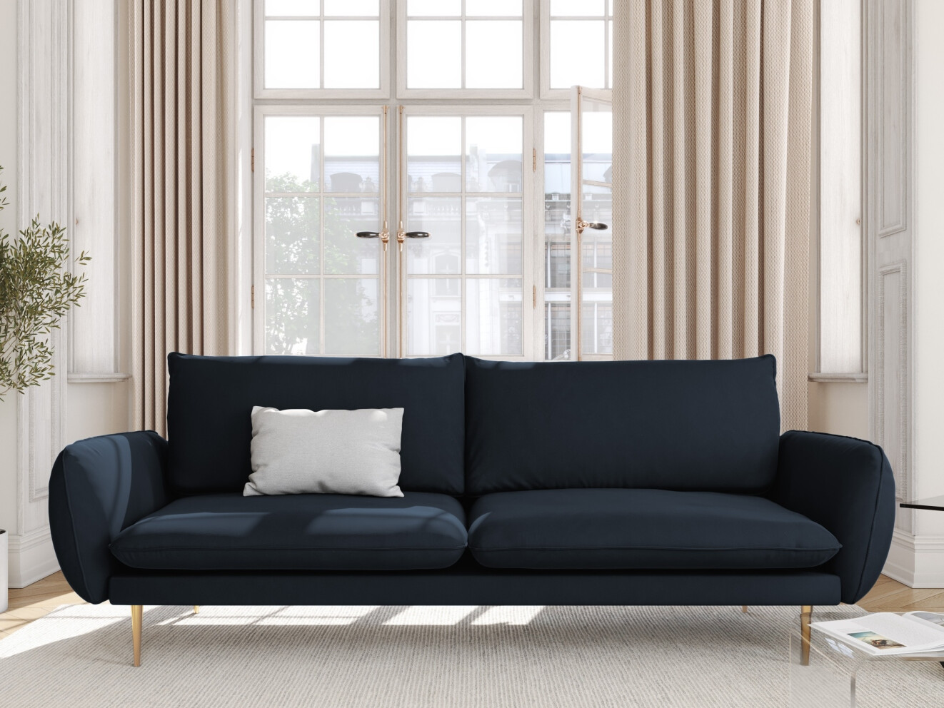 Sofa Ferlevi 133 (Bluvel 89)