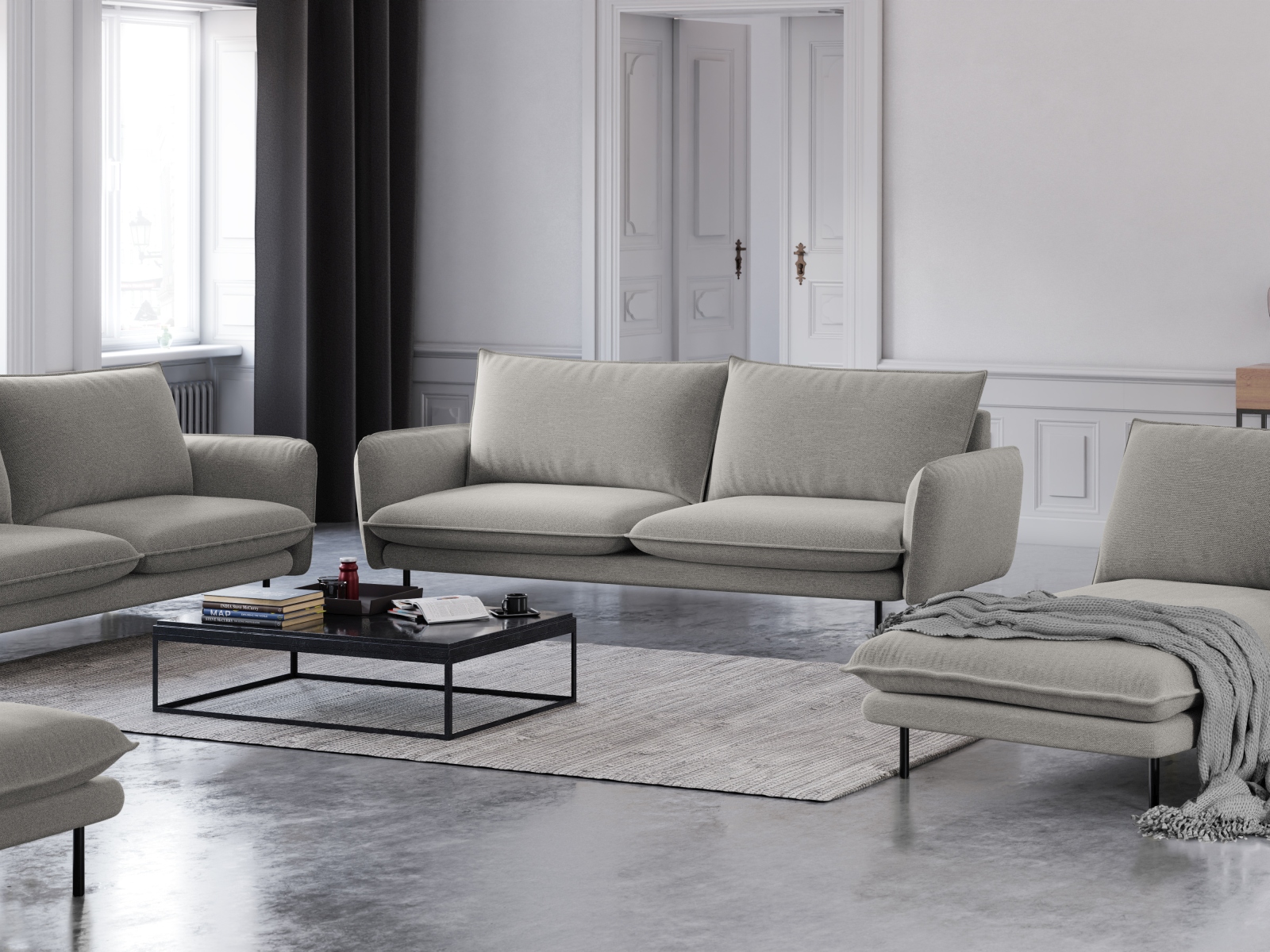 Sofa Ferlevi 133 (Positano 83)