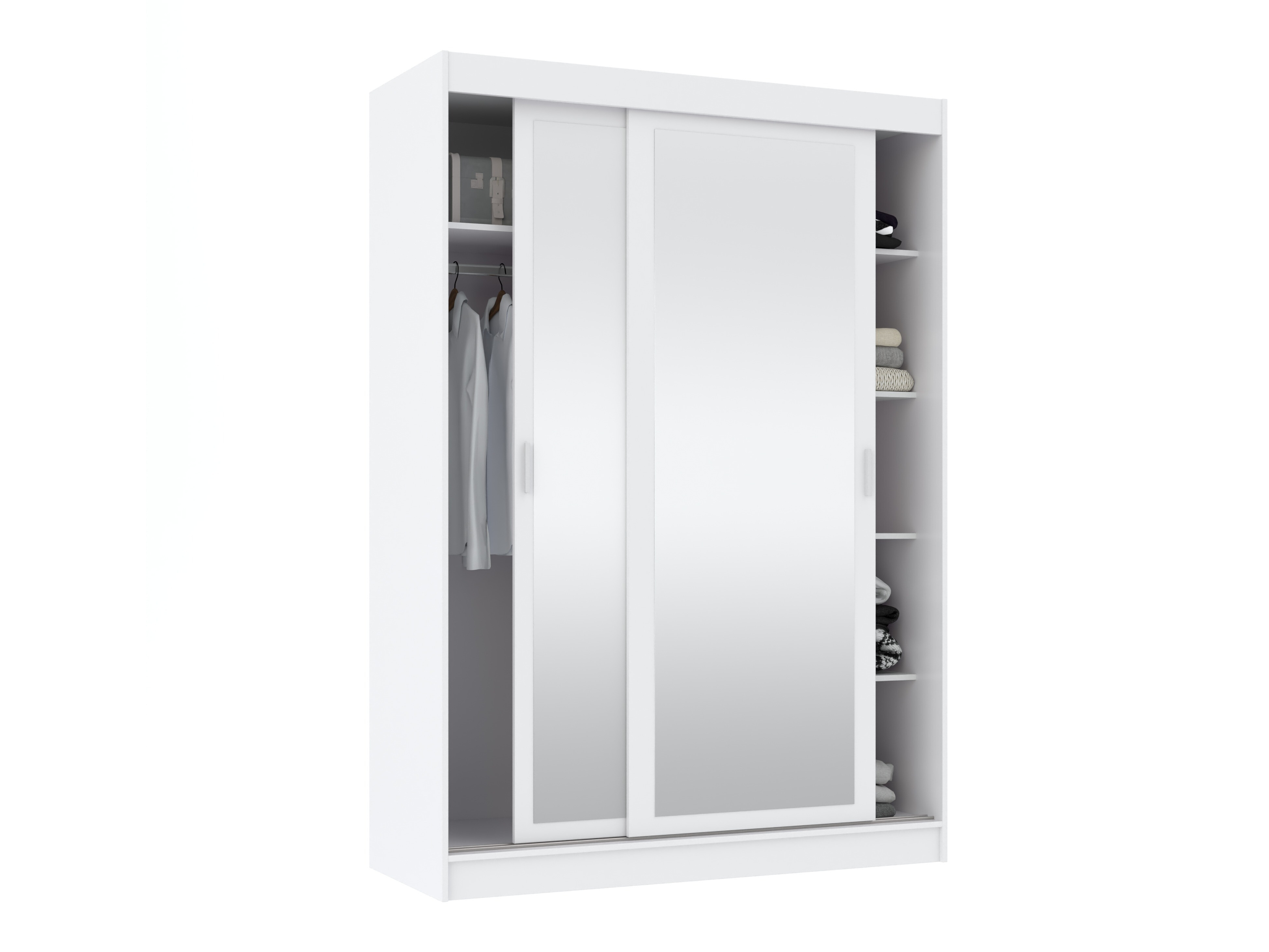 Kleiderschrank Bristol 243 (Weiss)