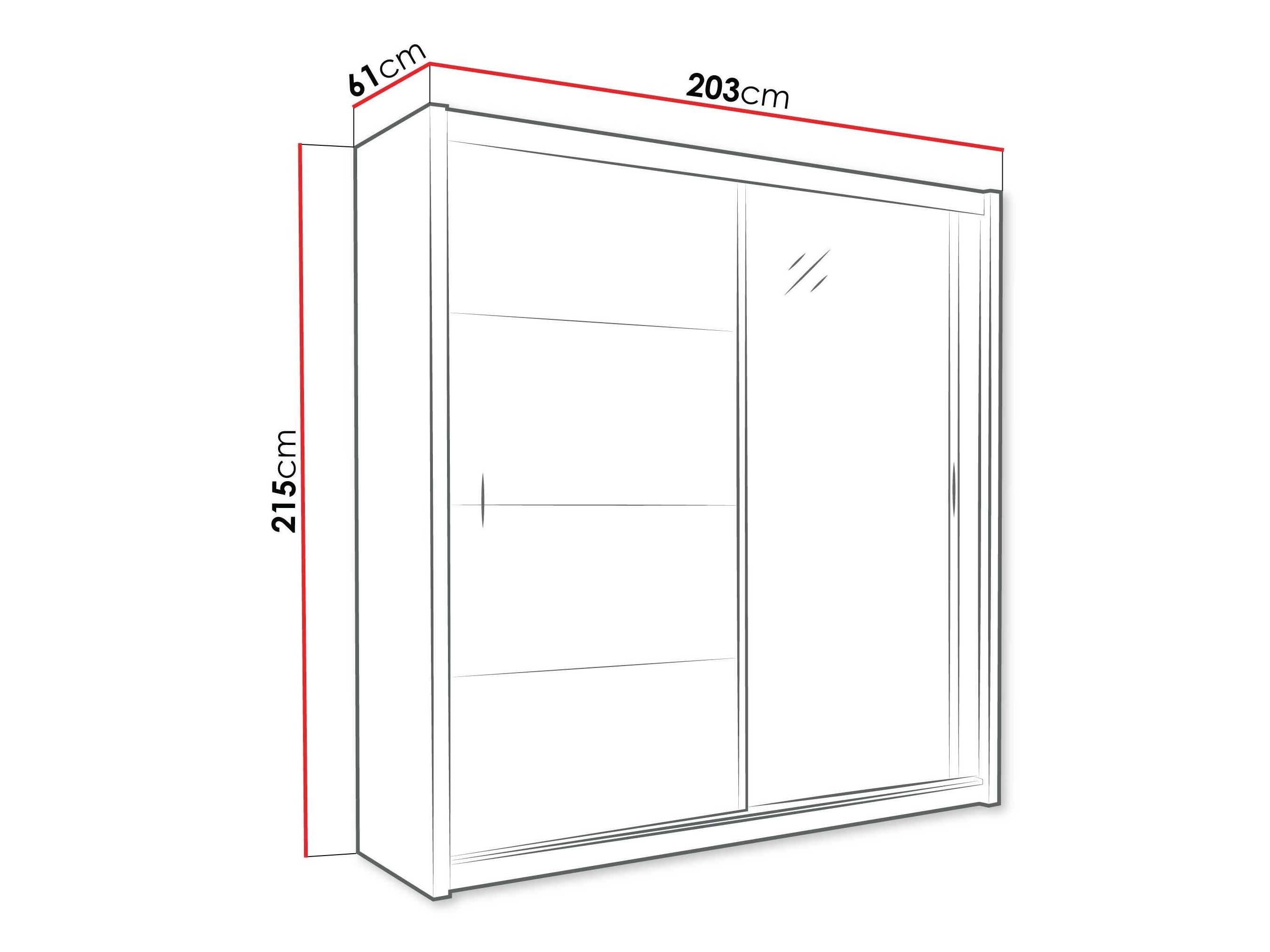 Kleiderschrank Honolulu 106 (Weiss)