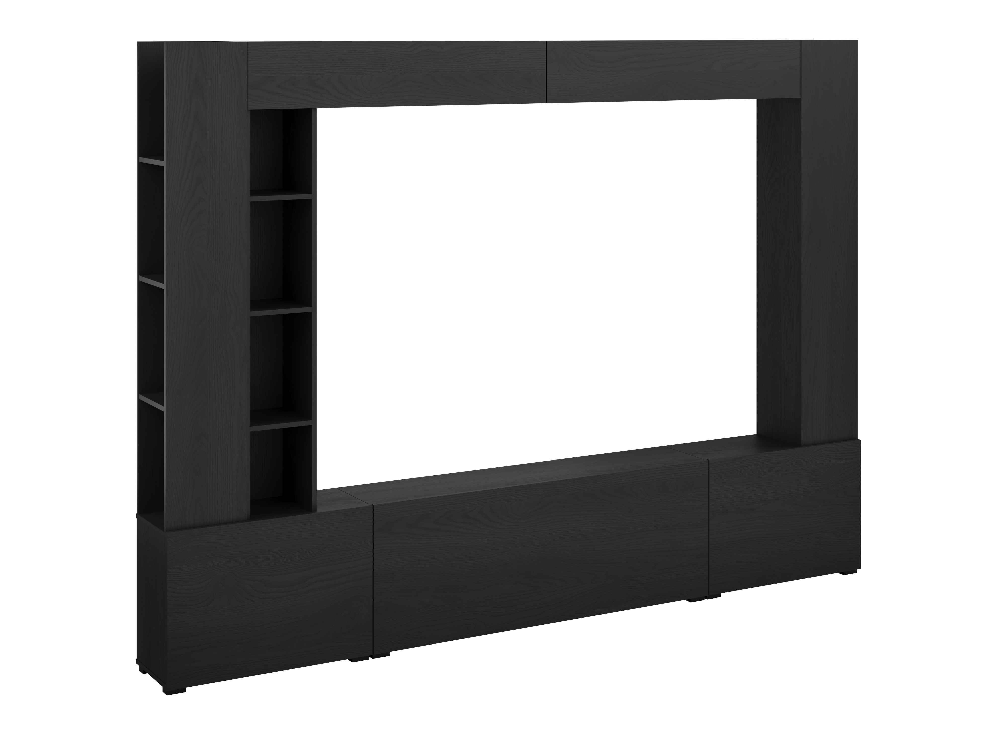 Wohnzimmer-Sets Austin 394 (Schwarz)