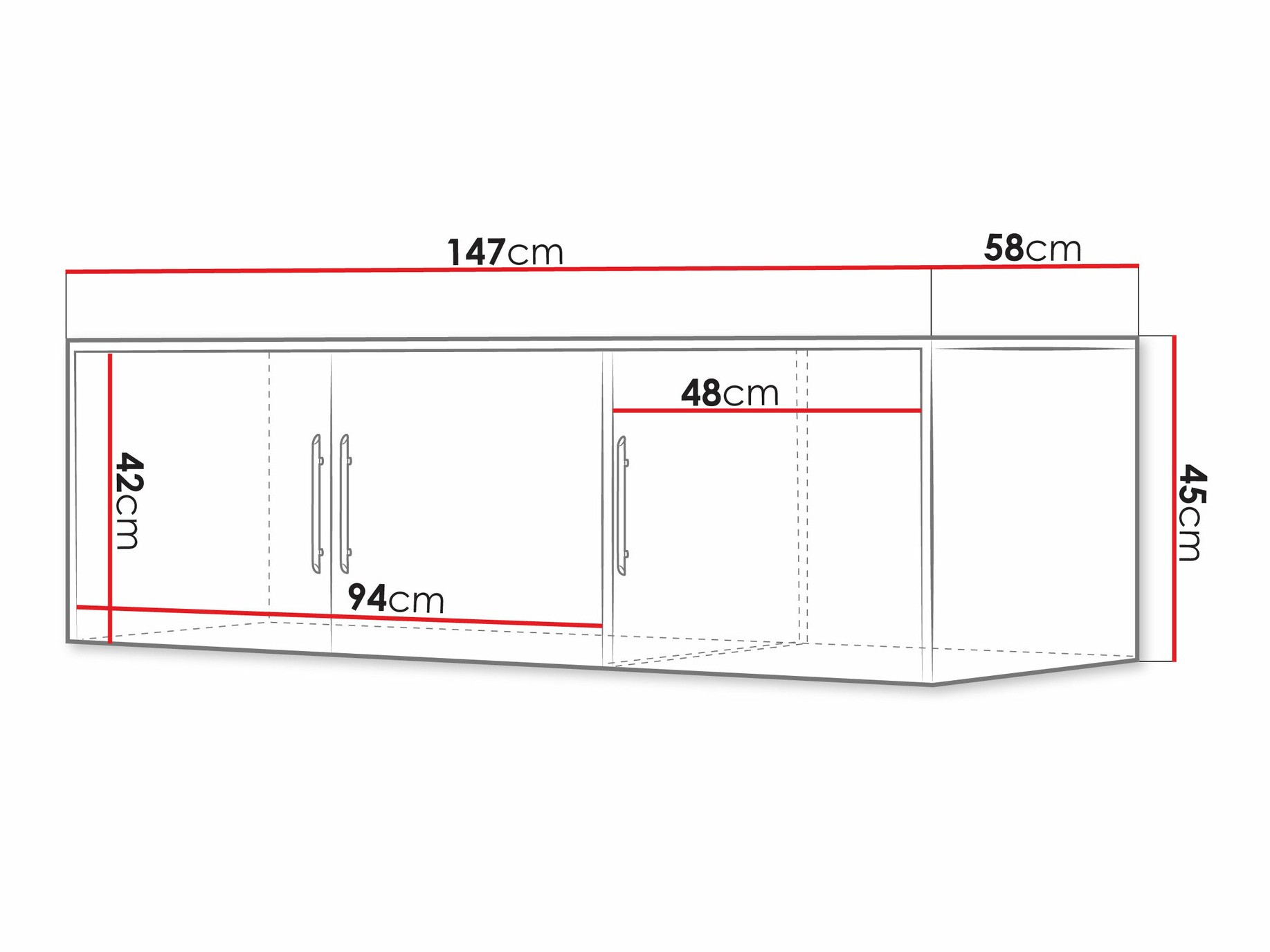 Kleiderschrank SD3045 mit beschädigter verpackung