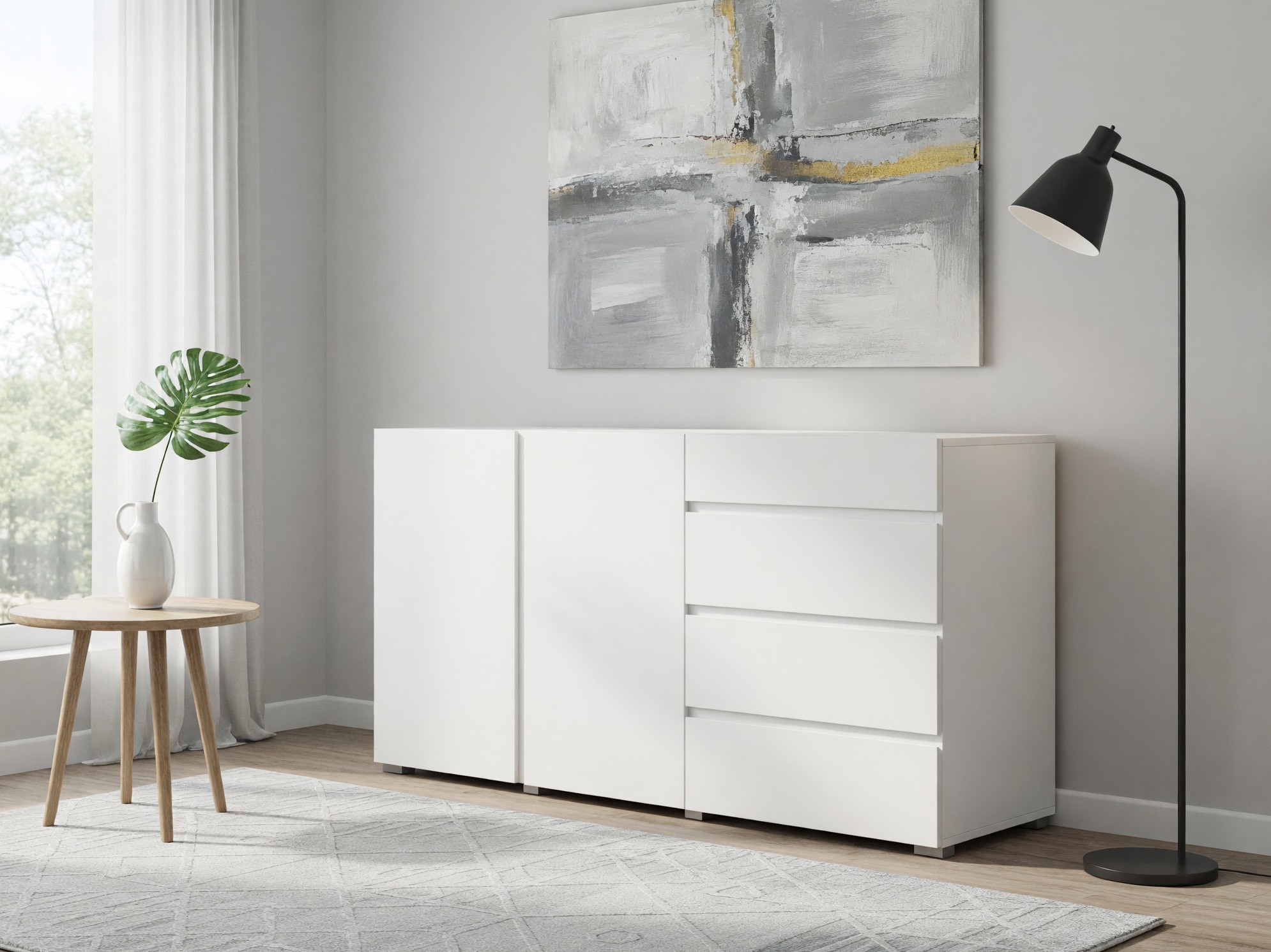 Kommode Elbleve 101 (Weiss)