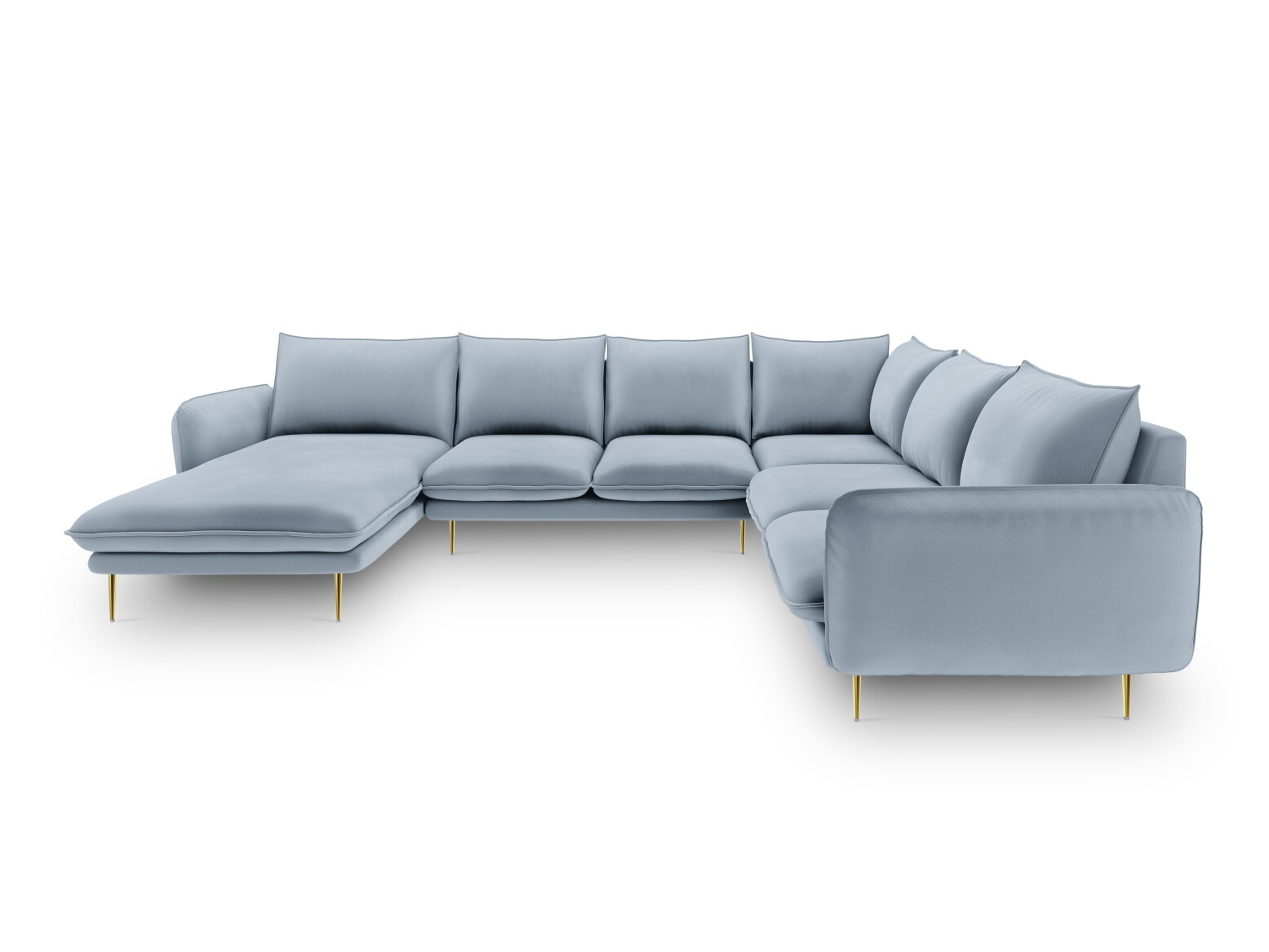Ecksofa Ferlevi 135 (Bluvel 06)