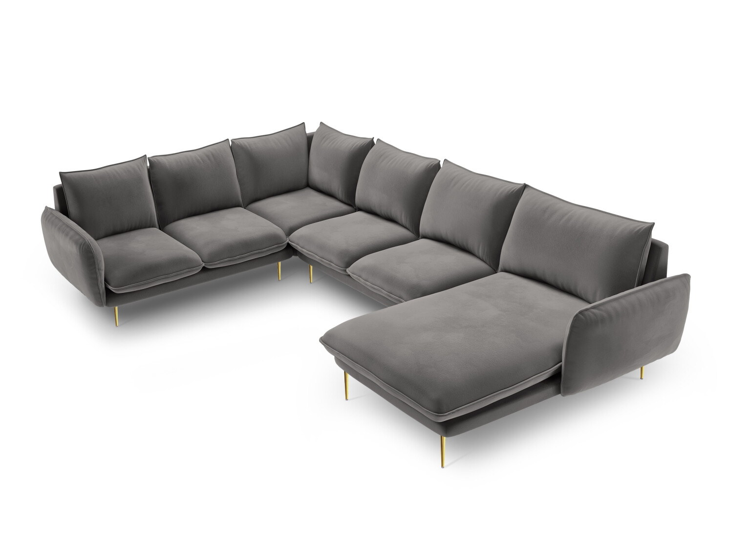 Ecksofa Ferlevi 135 (Bluvel 13)