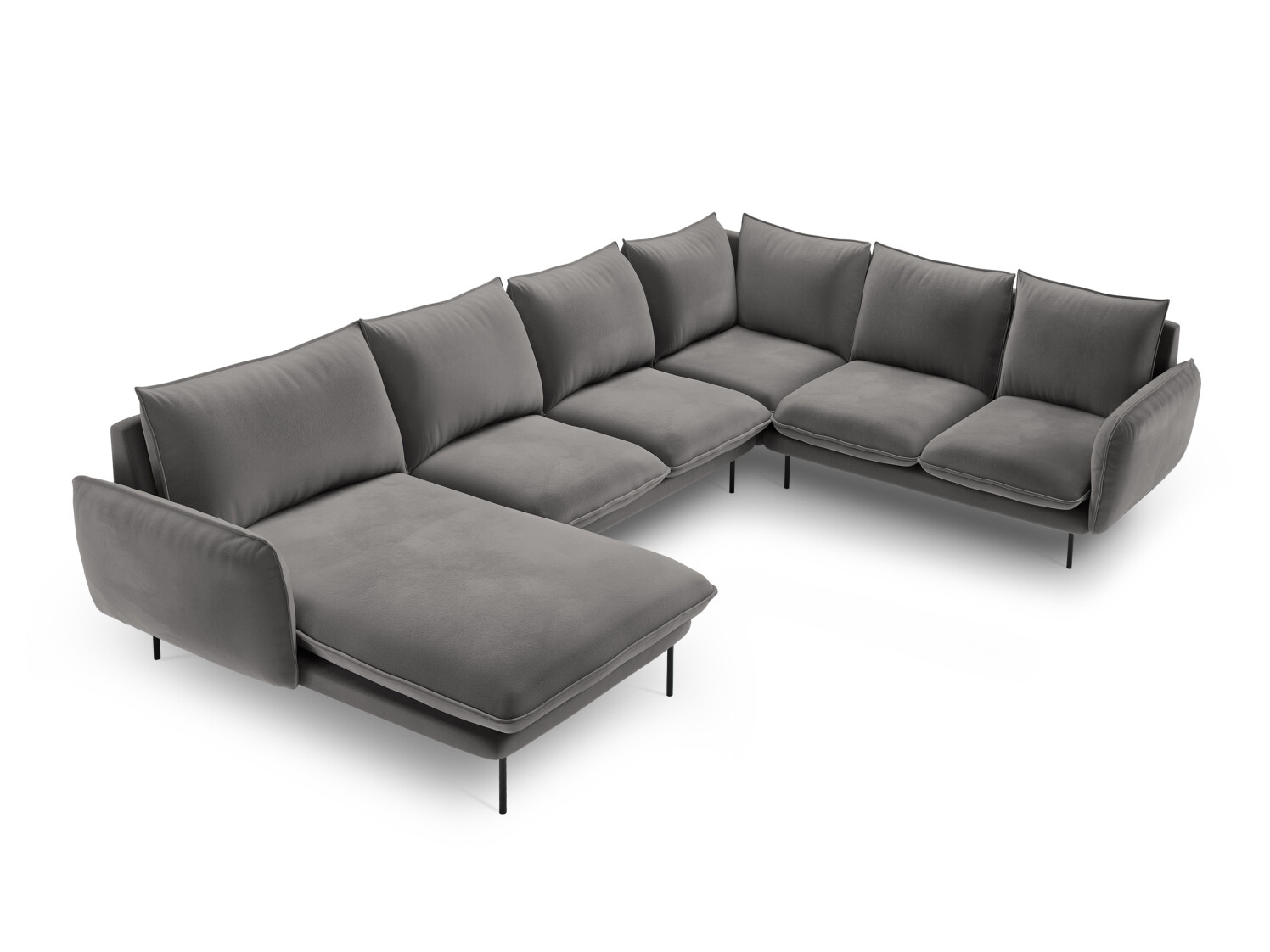 Ecksofa Ferlevi 135 (Bluvel 13)
