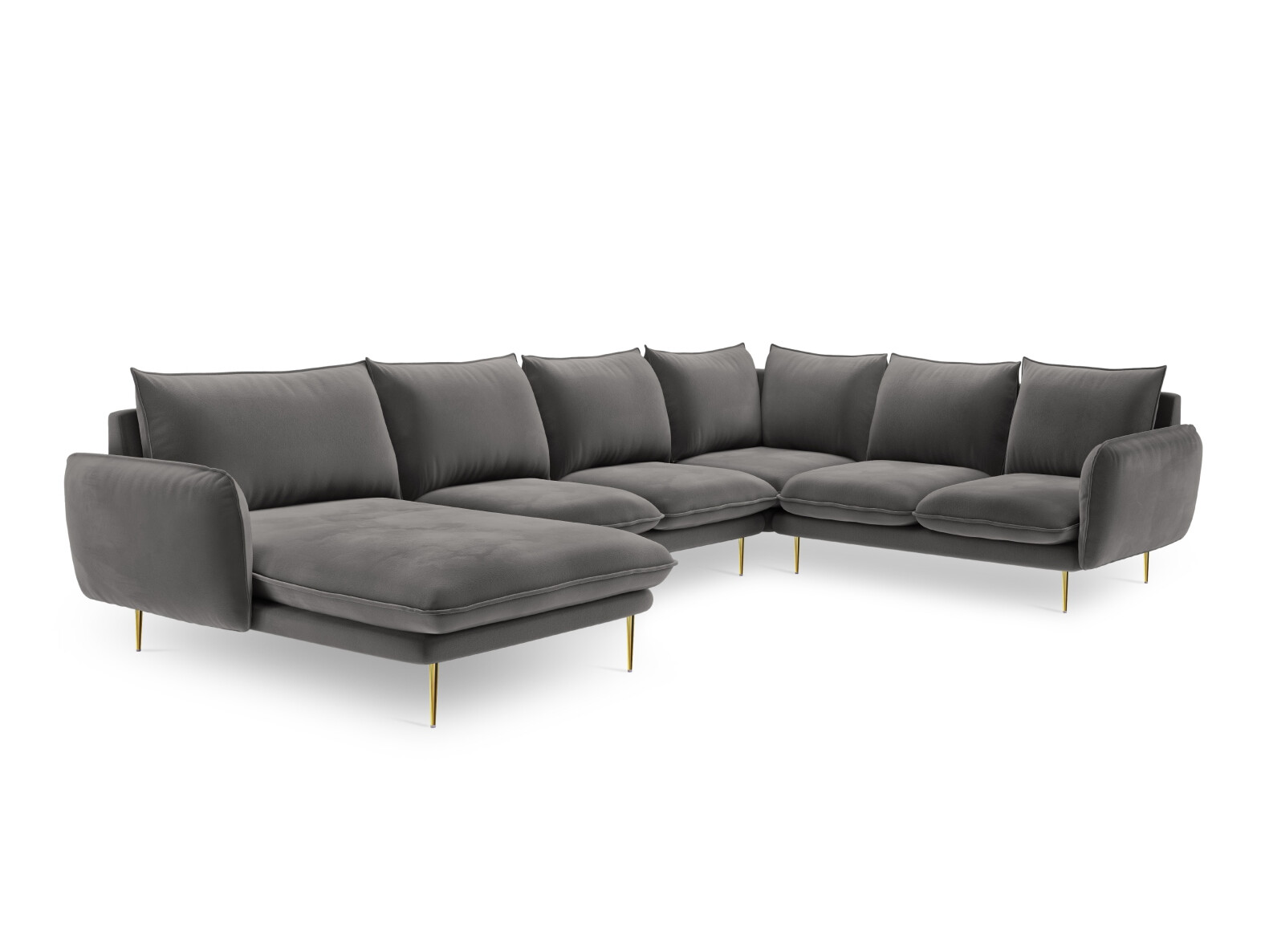 Ecksofa Ferlevi 135 (Bluvel 13)