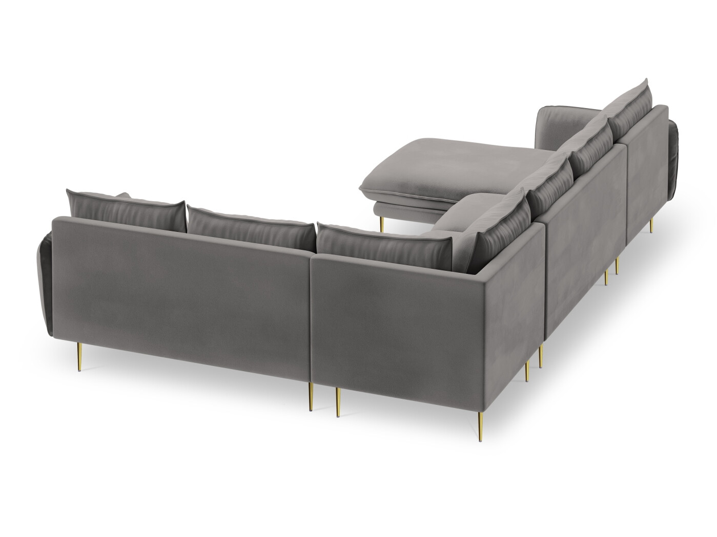Ecksofa Ferlevi 135 (Bluvel 13)