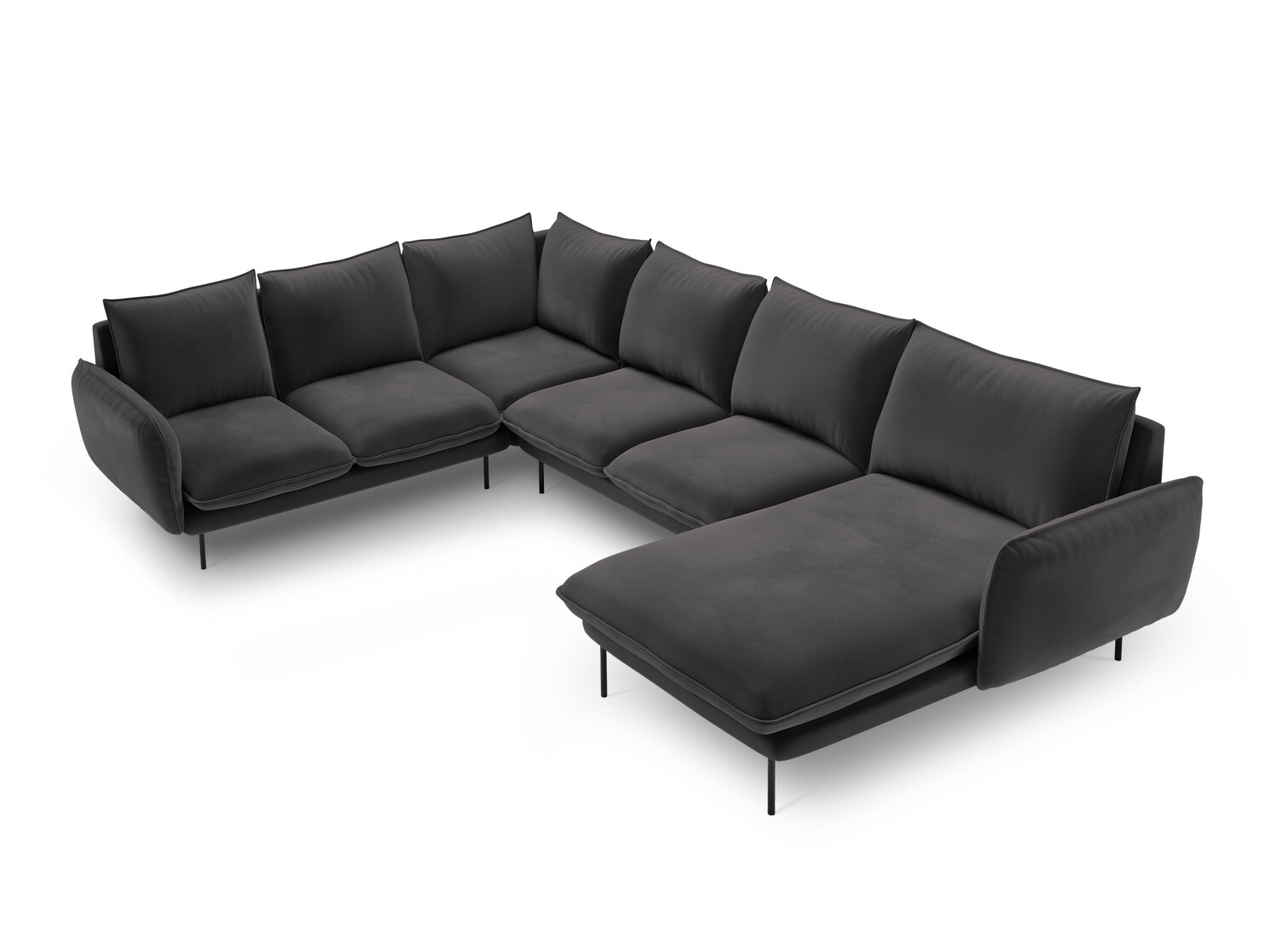 Ecksofa Ferlevi 135 (Bluvel 18)