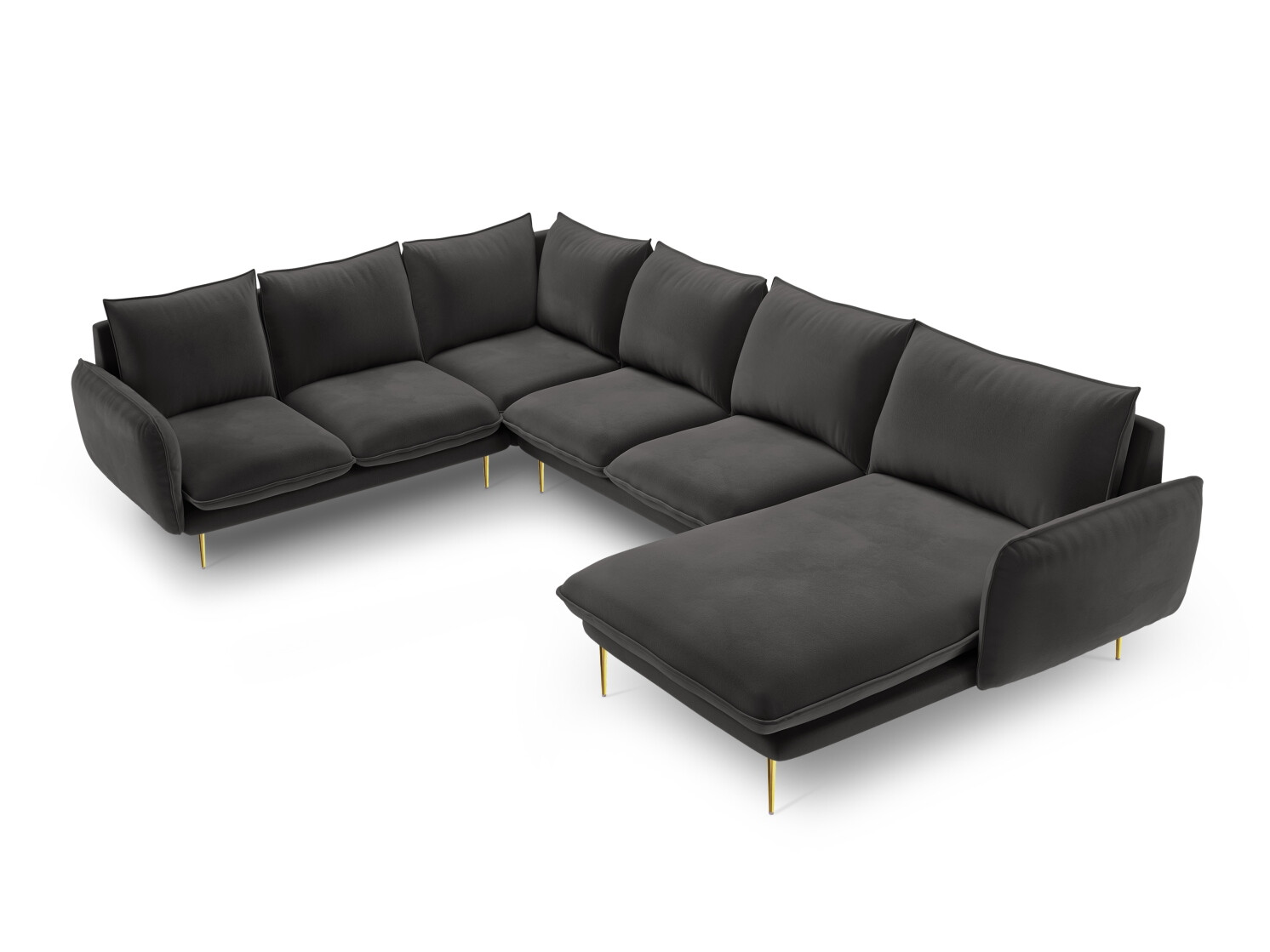 Ecksofa Ferlevi 135 (Bluvel 18)