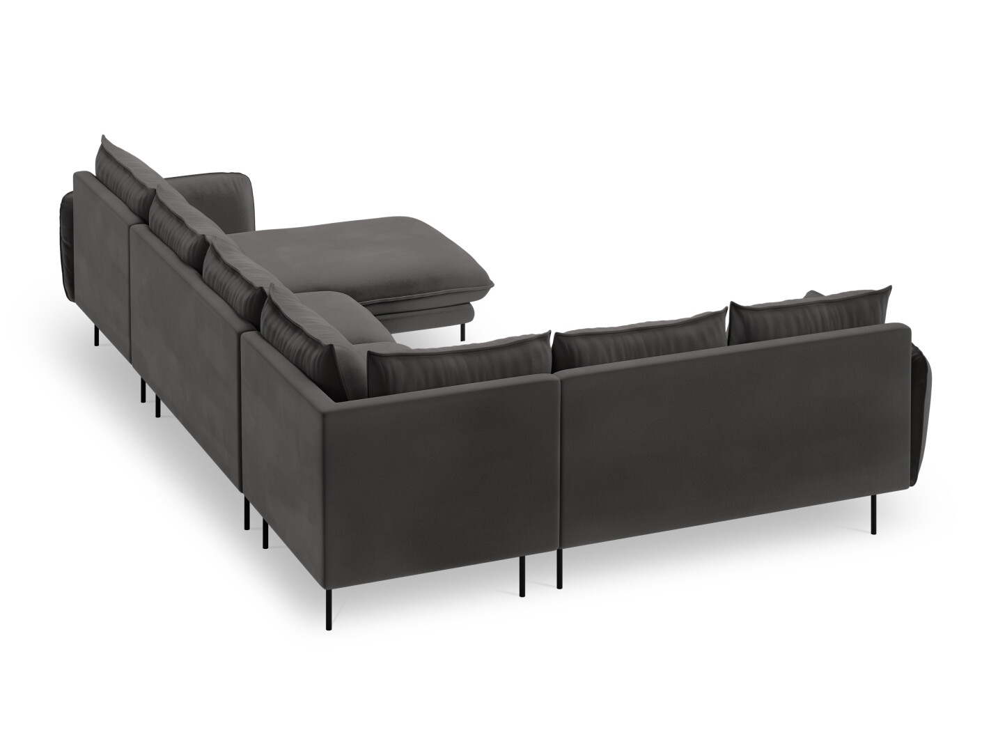 Ecksofa Ferlevi 135 (Bluvel 18)