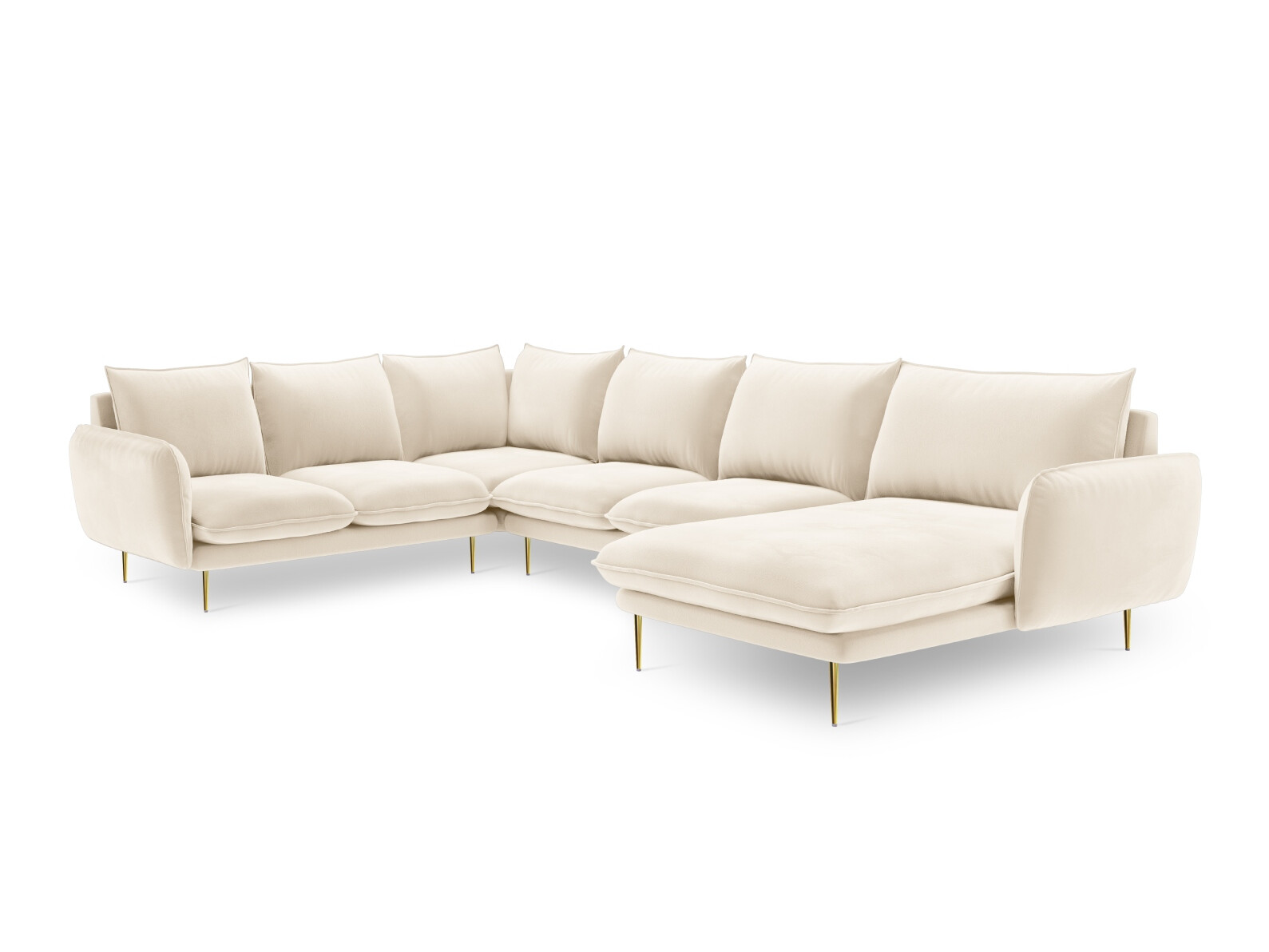 Ecksofa Ferlevi 135 (Bluvel 22)