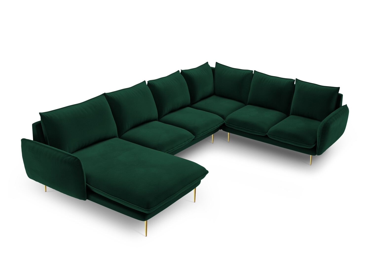 Ecksofa Ferlevi 135 (Bluvel 78)