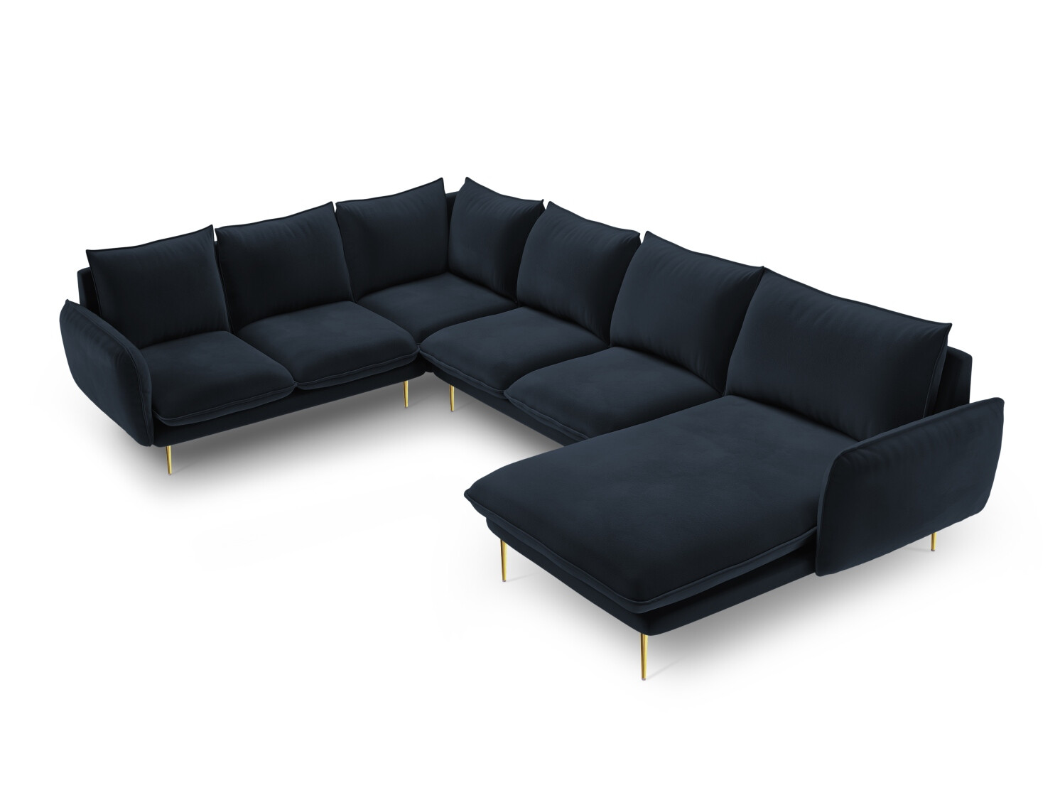 Ecksofa Ferlevi 135 (Bluvel 89)