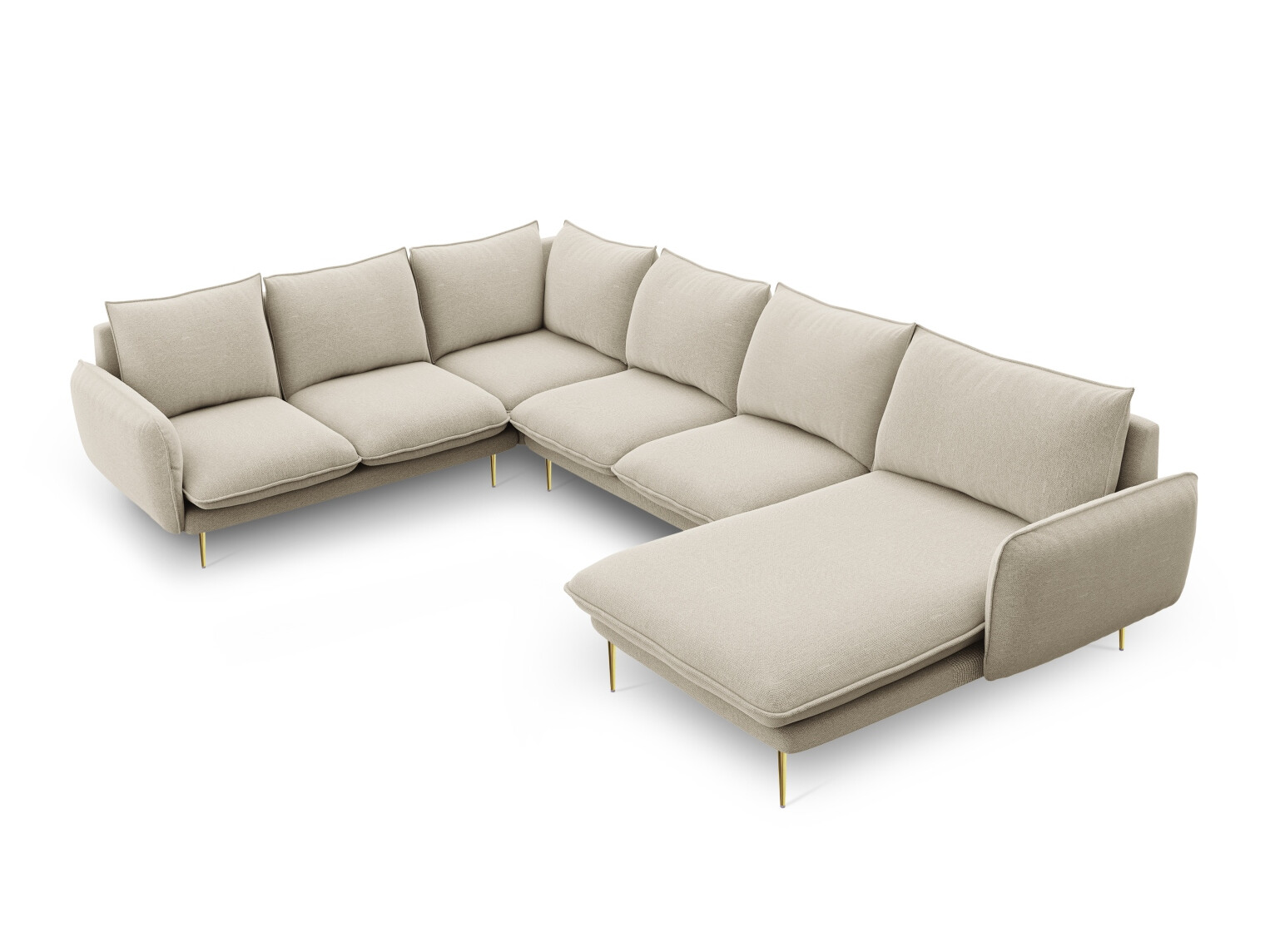 Ecksofa Ferlevi 135 (Positano 08)