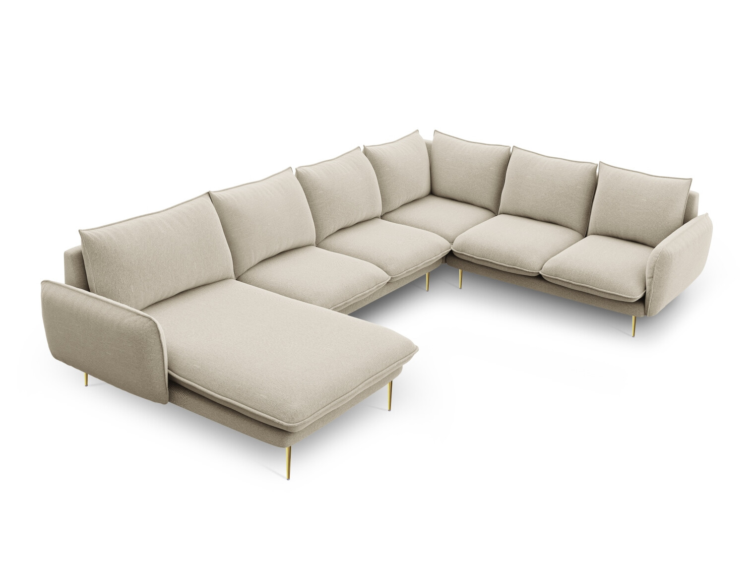 Ecksofa Ferlevi 135 (Positano 08)