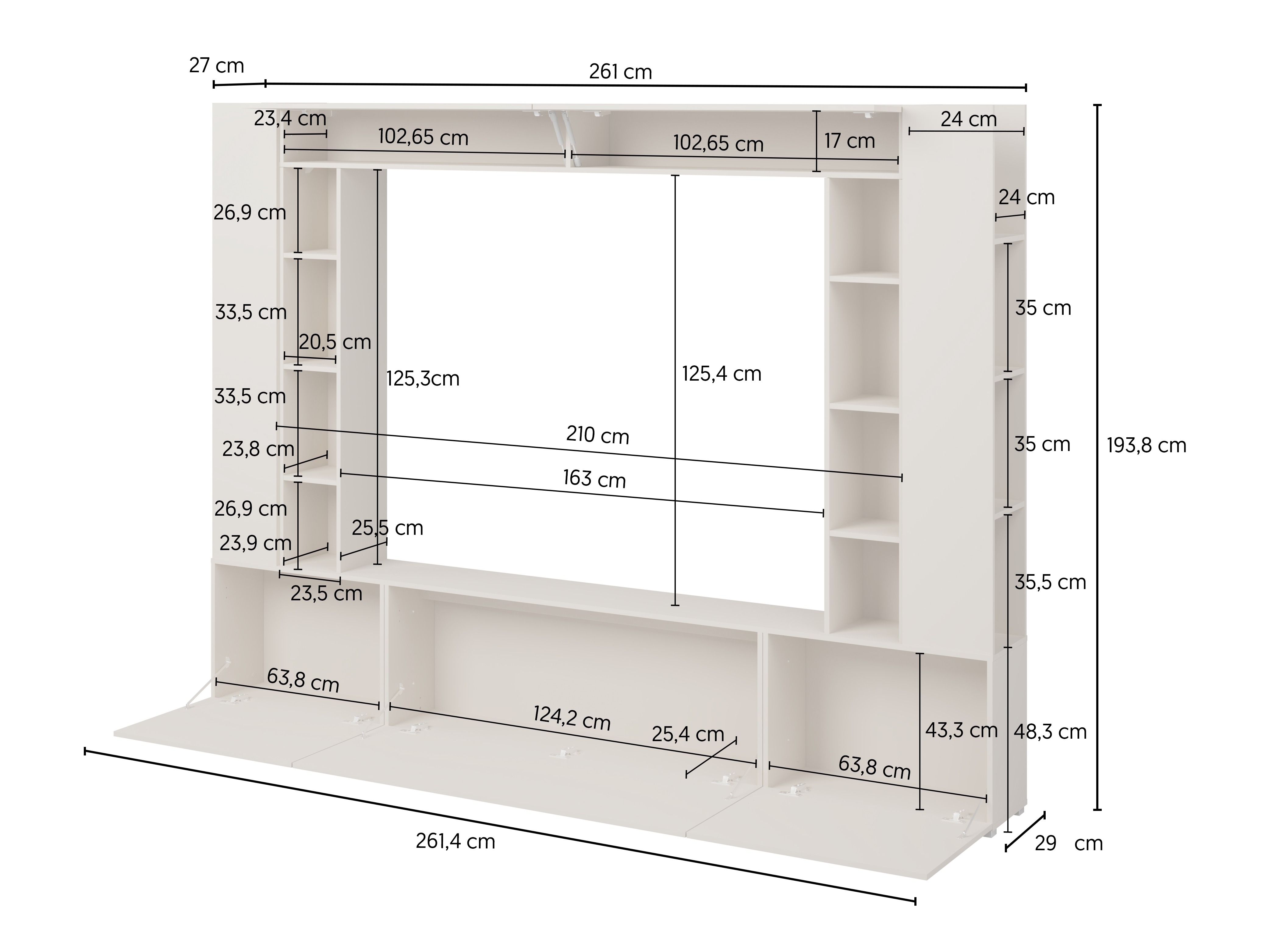 Wohnzimmer-Sets Austin 395 (Kaschmir)
