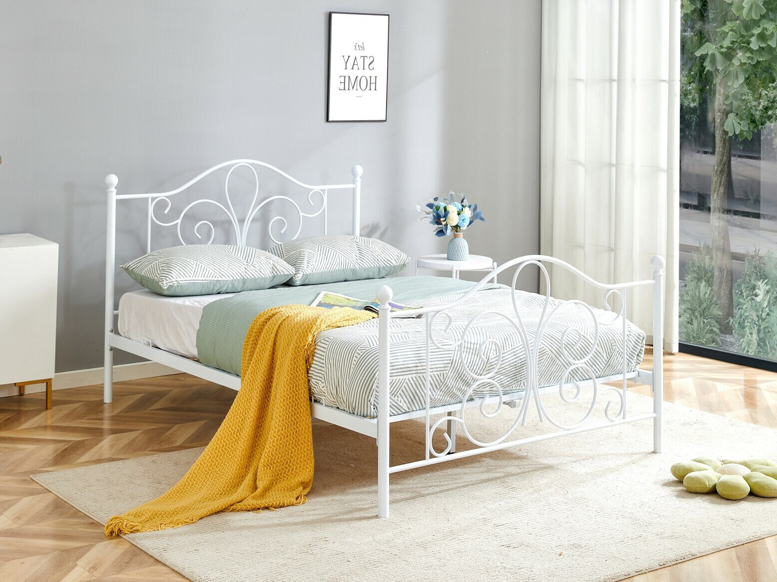 Bett Houston 1355 (Weiss)