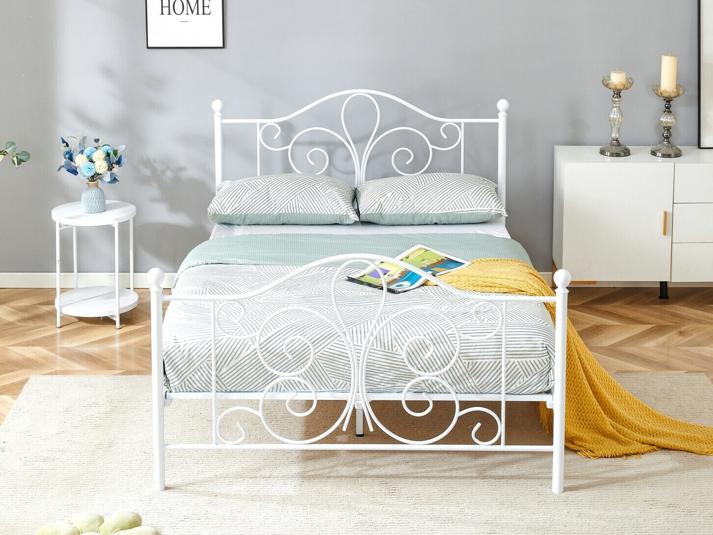 Bett Houston 1355 (Weiss)