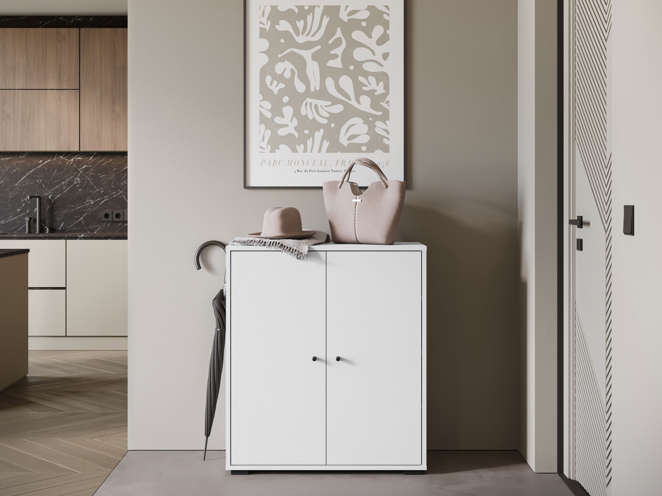 Sideboard Sarasota 195 (Weiss)