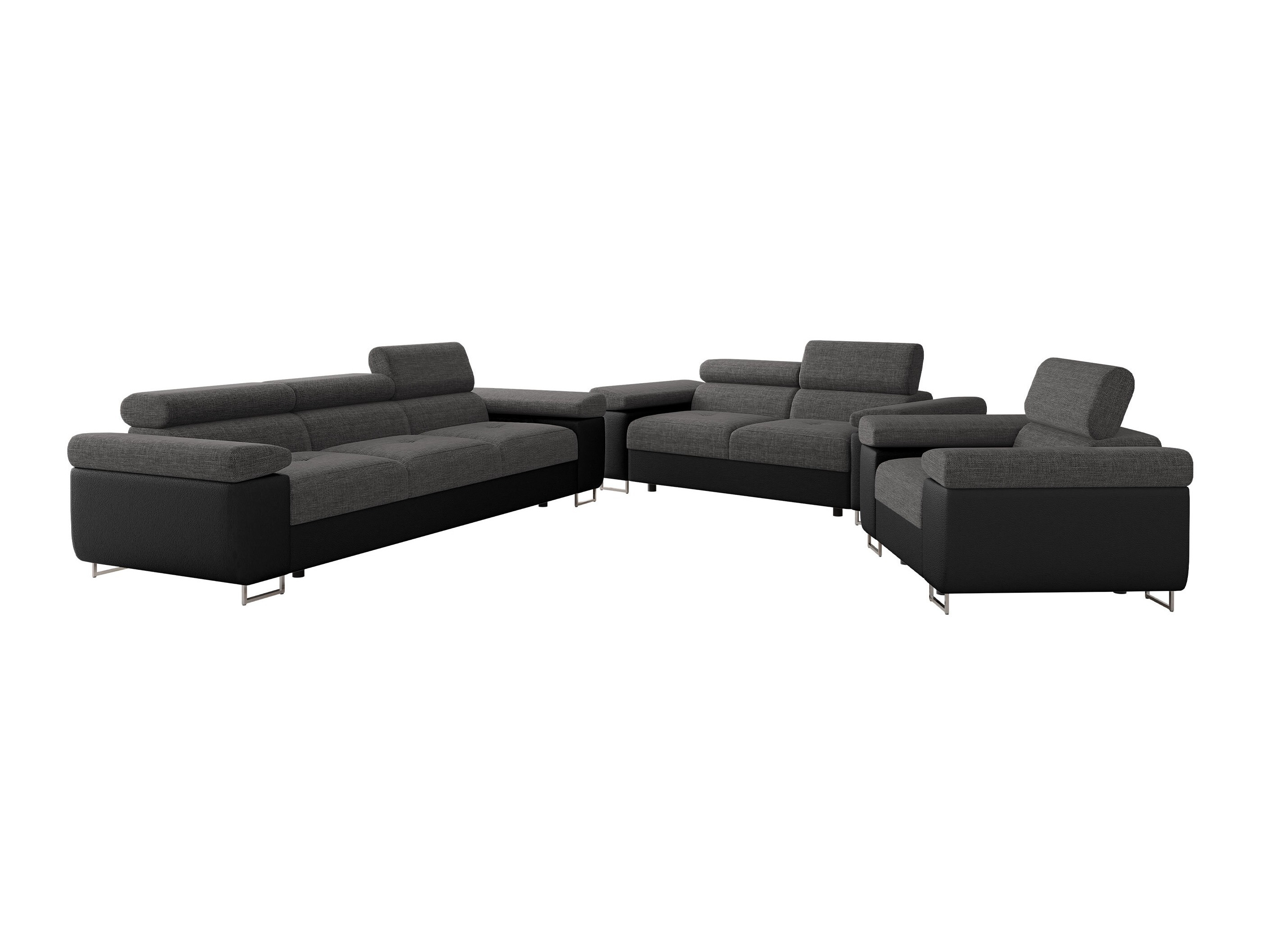 Polstermöbel-Set Comfivo Vinetum (Soft 011 + Lux 06)