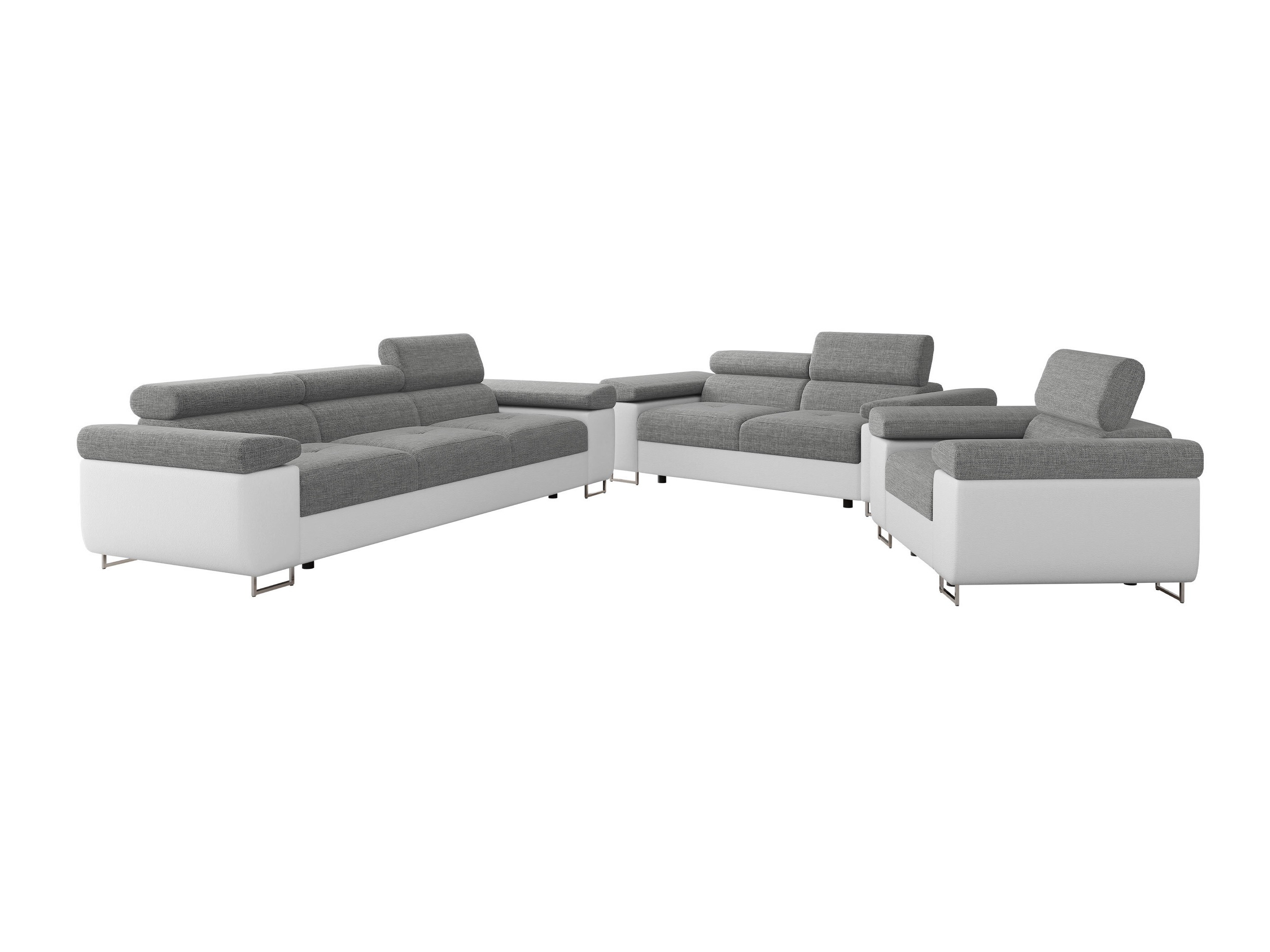 Polstermöbel-Set Comfivo Vinetum (Soft 017 + Lux 05)