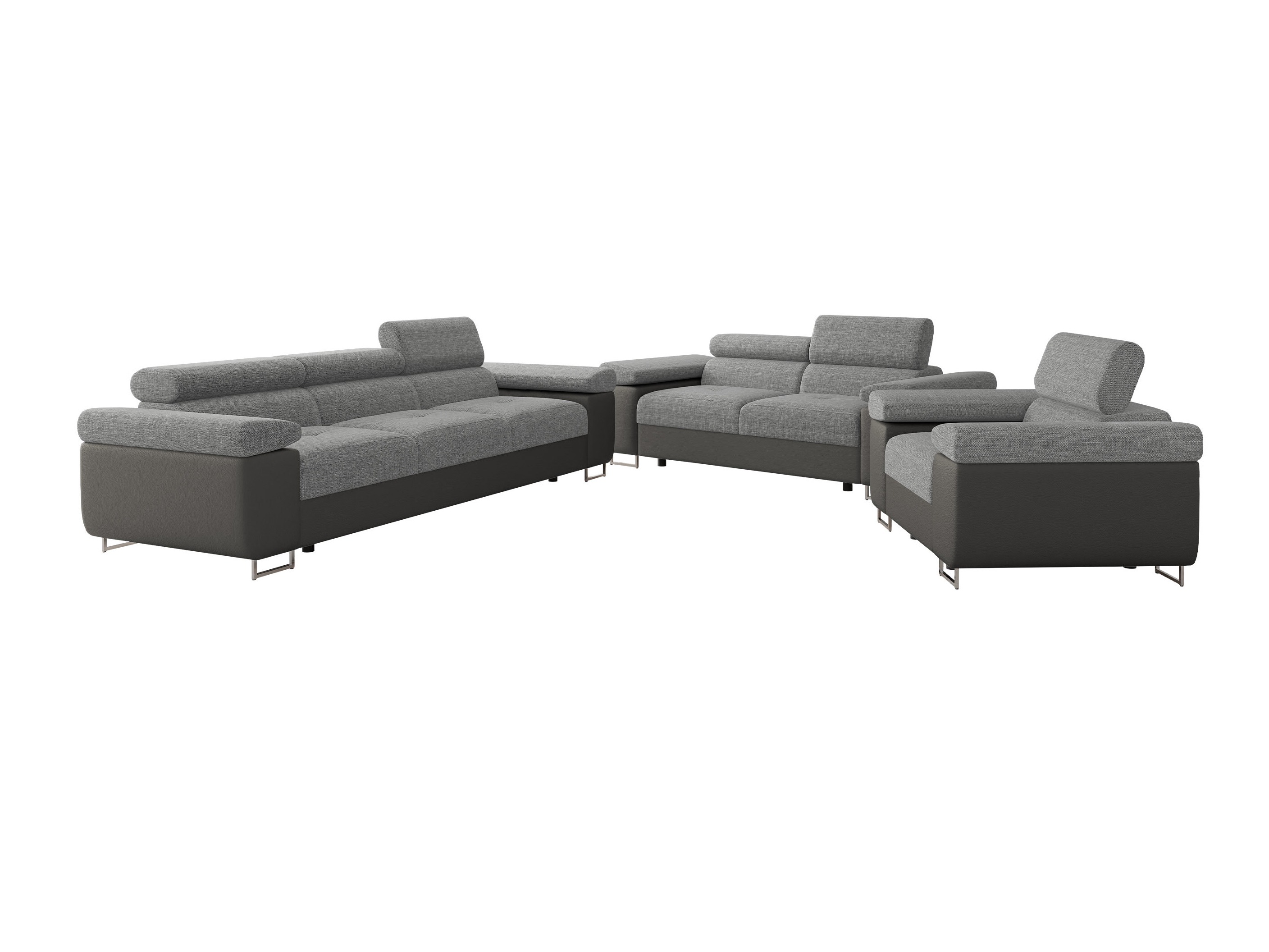 Polstermöbel-Set Comfivo Vinetum (Soft 029 + Lux 05)