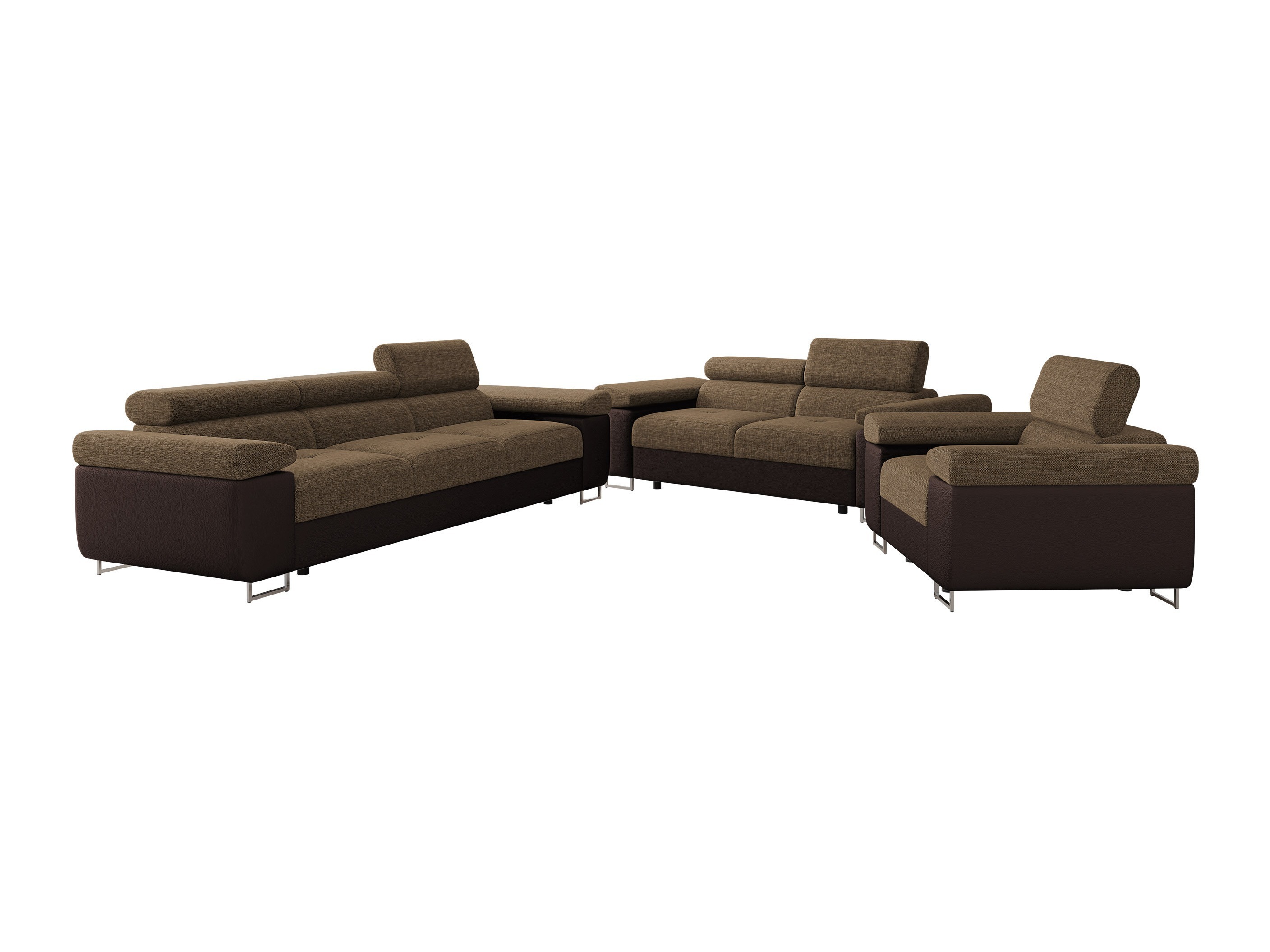 Polstermöbel-Set Comfivo Vinetum (Soft 066 + Lux 03)