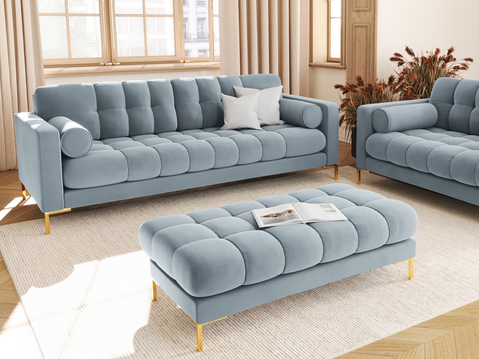Sofa Calelbe 111 (Bluvel 06)