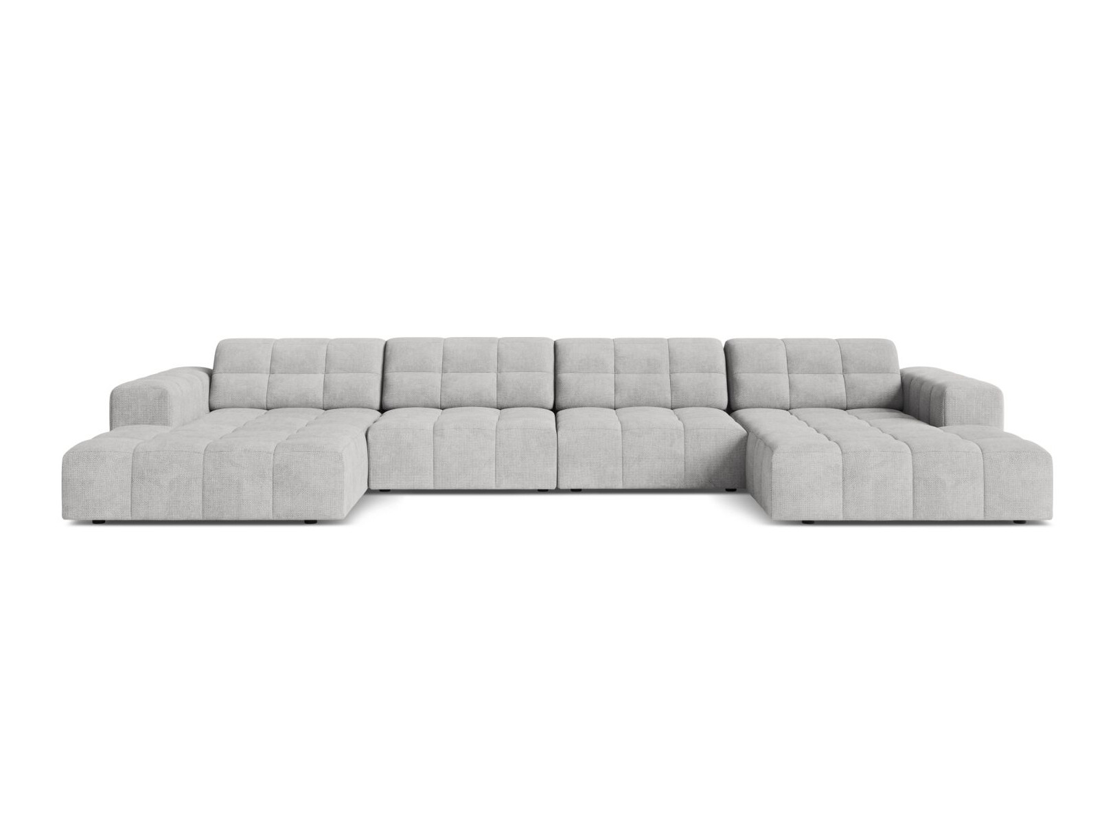 Ecksofa Venenoe 112 (Eden 17 Silber)